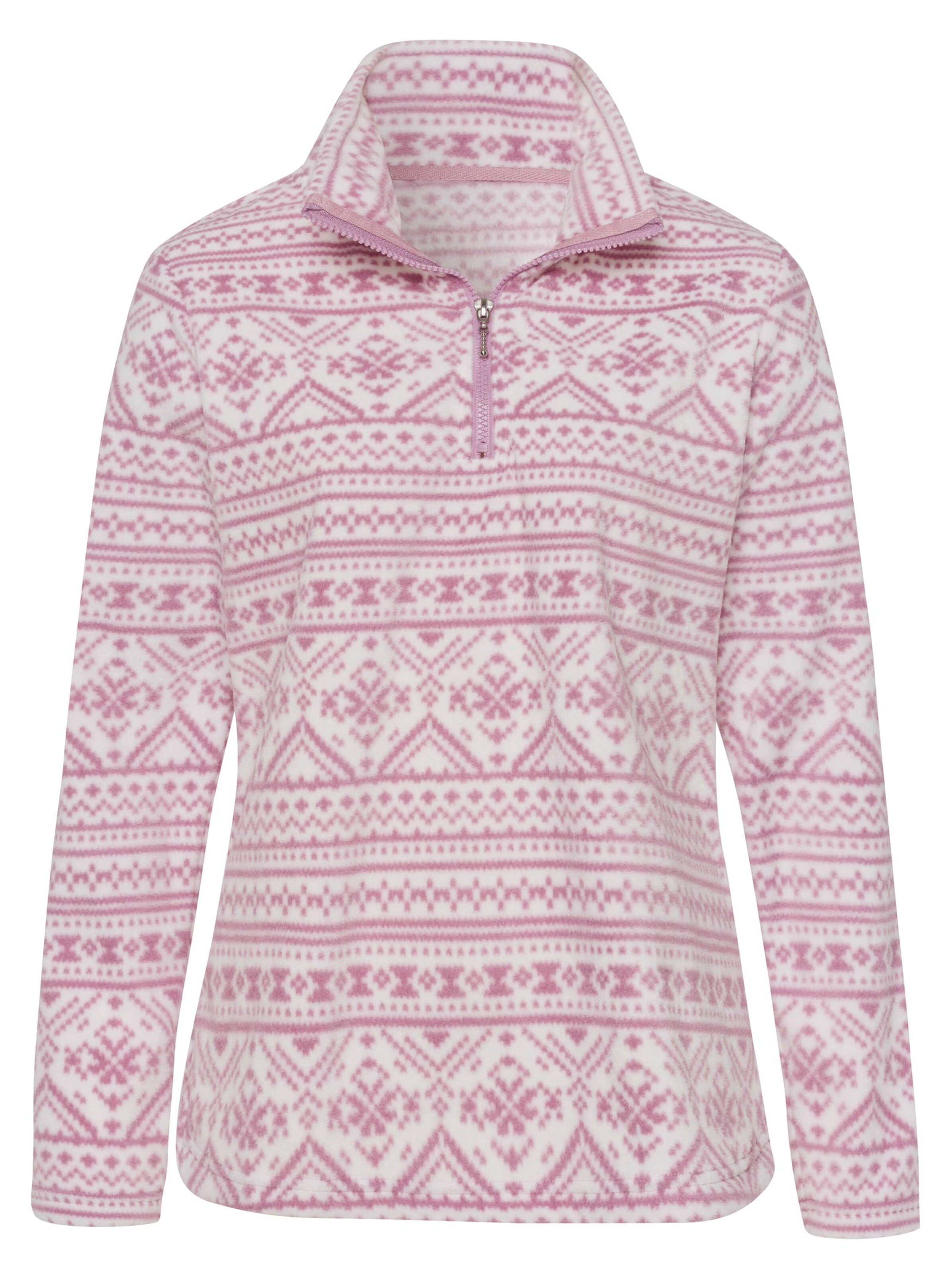 Fleece-Shirt - rose