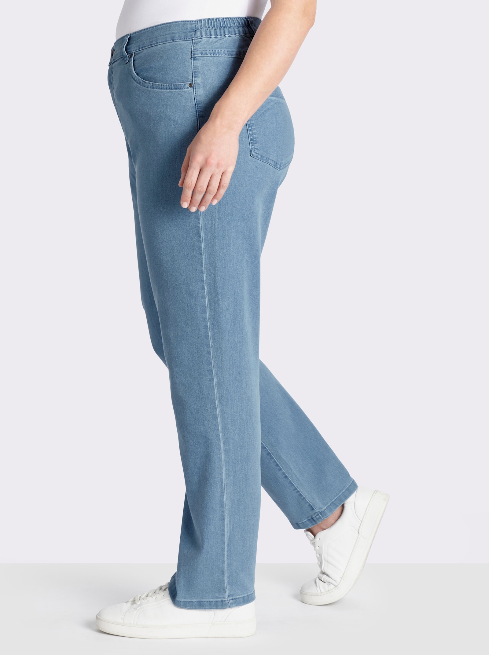 5-Pocket-Hose - blue-bleached
