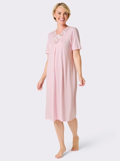 wäschepur Nachthemd - rosé