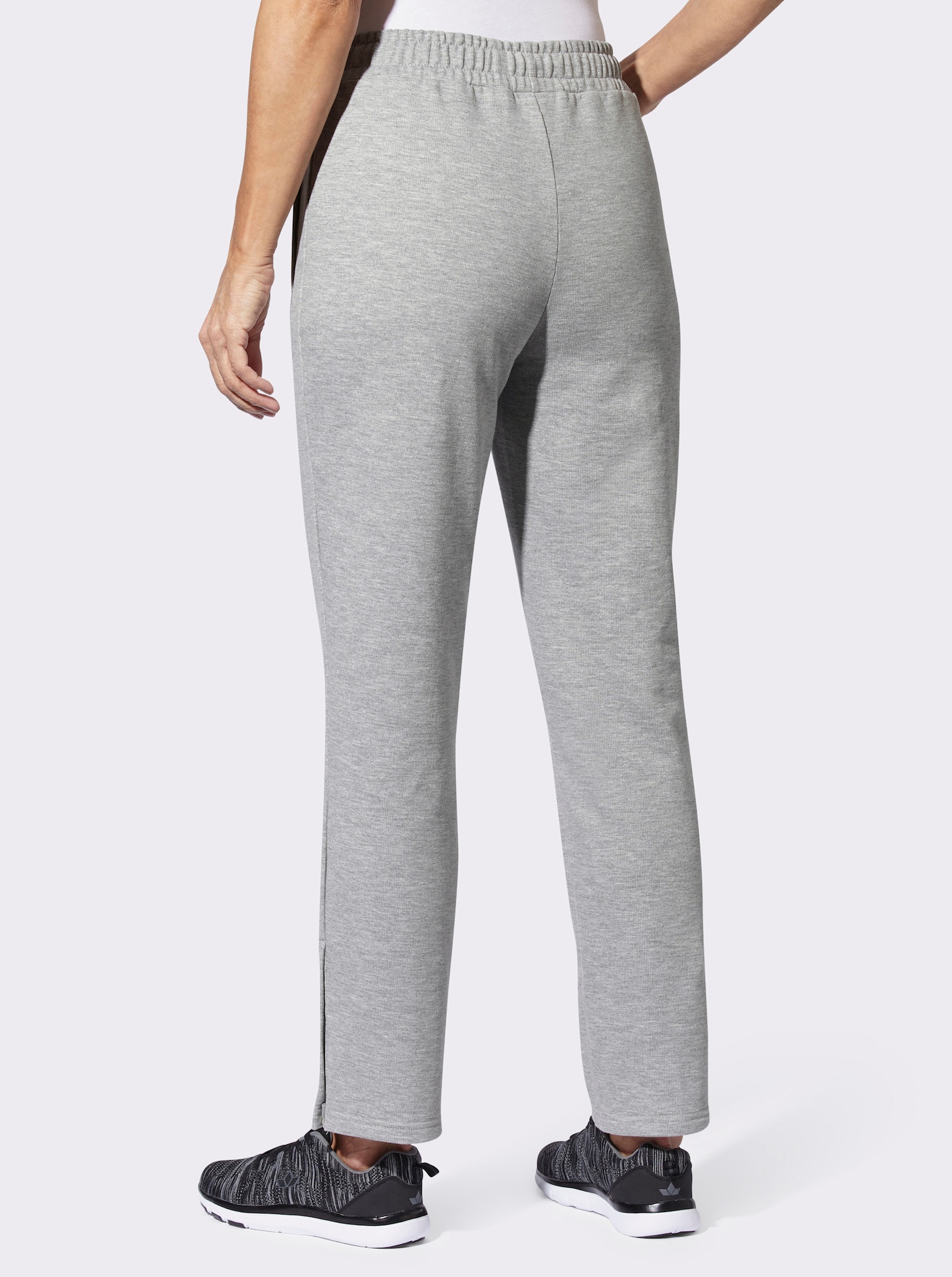 Catamaran Sports Freizeithose mit Reißverschluss-Taschen - grau-meliert