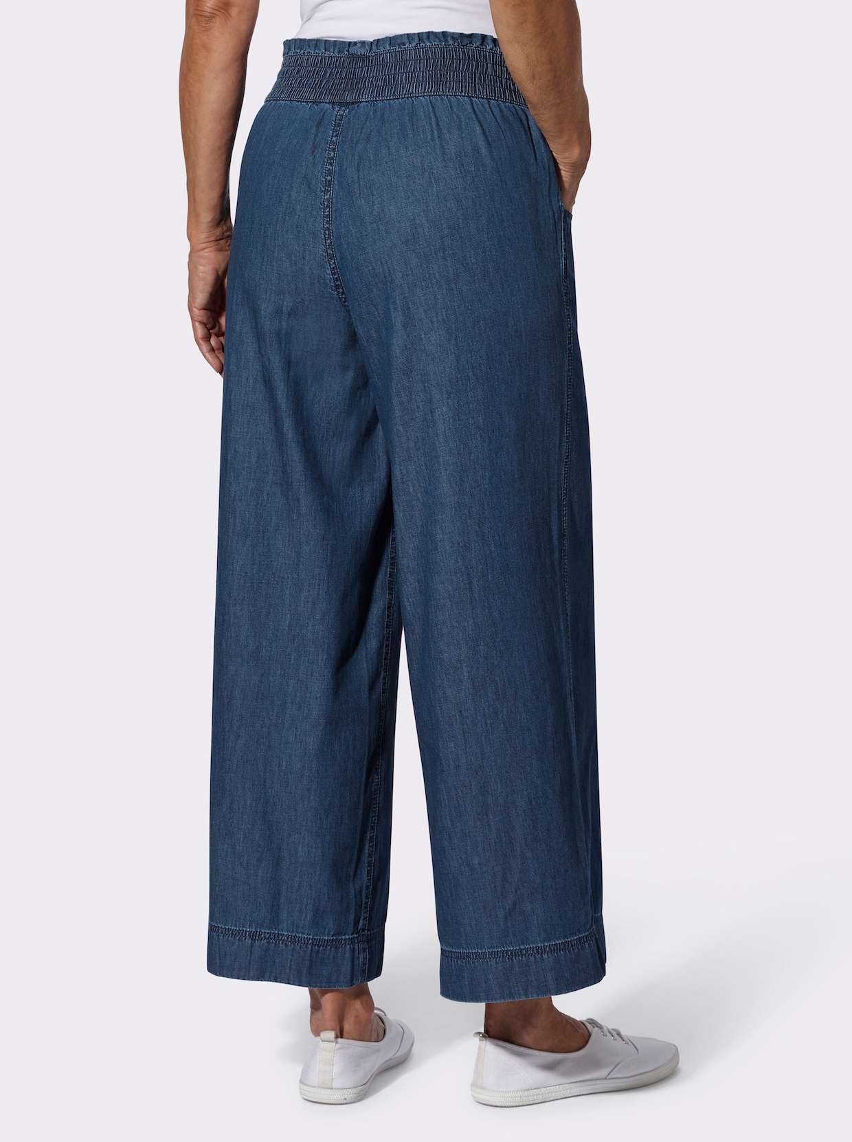 Džíny - sepraná modrá stone