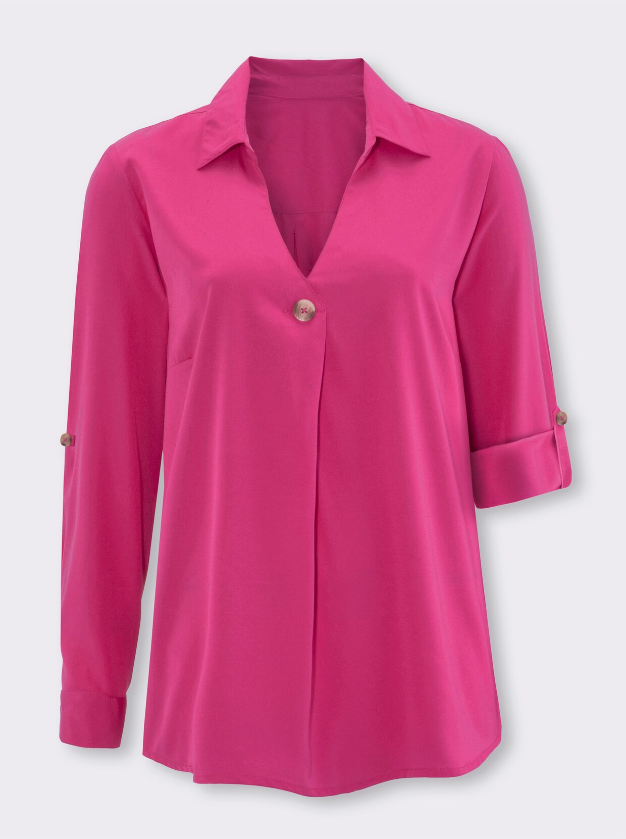 Comfortabele blouse - fuchsia