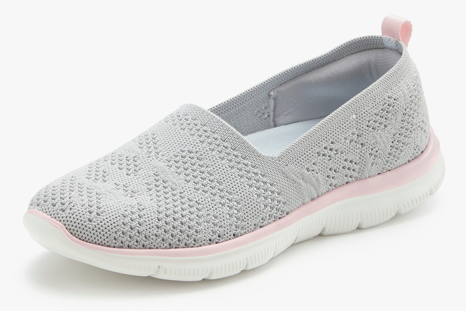 LASCANA Slipper - grau/rosé