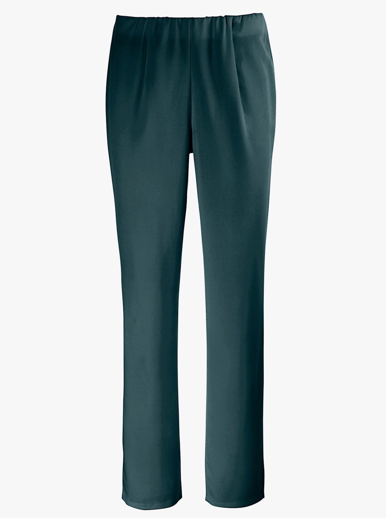 pantalon extensible - bleu pétrole