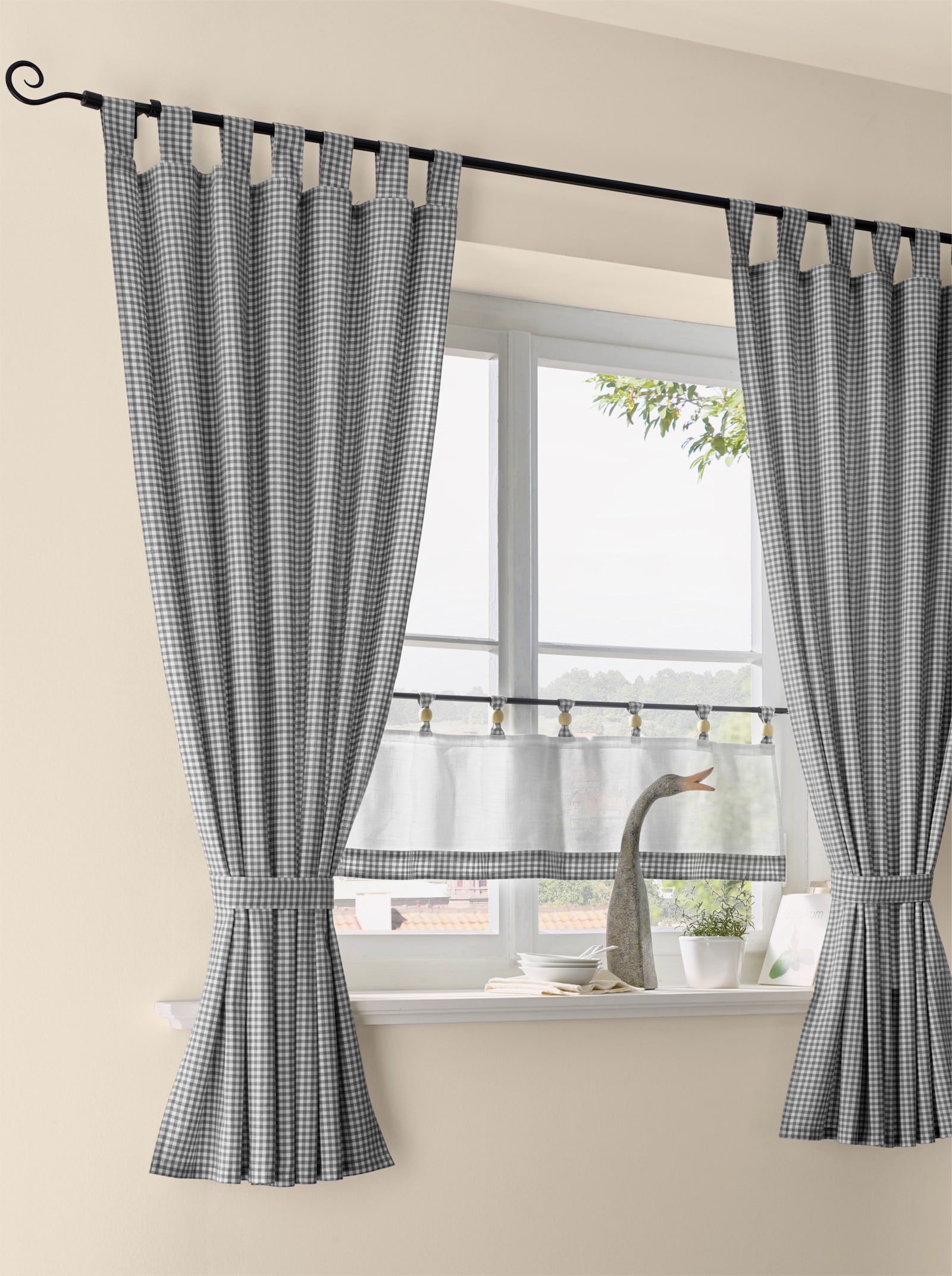 heine home Panneau - grau-offwhite