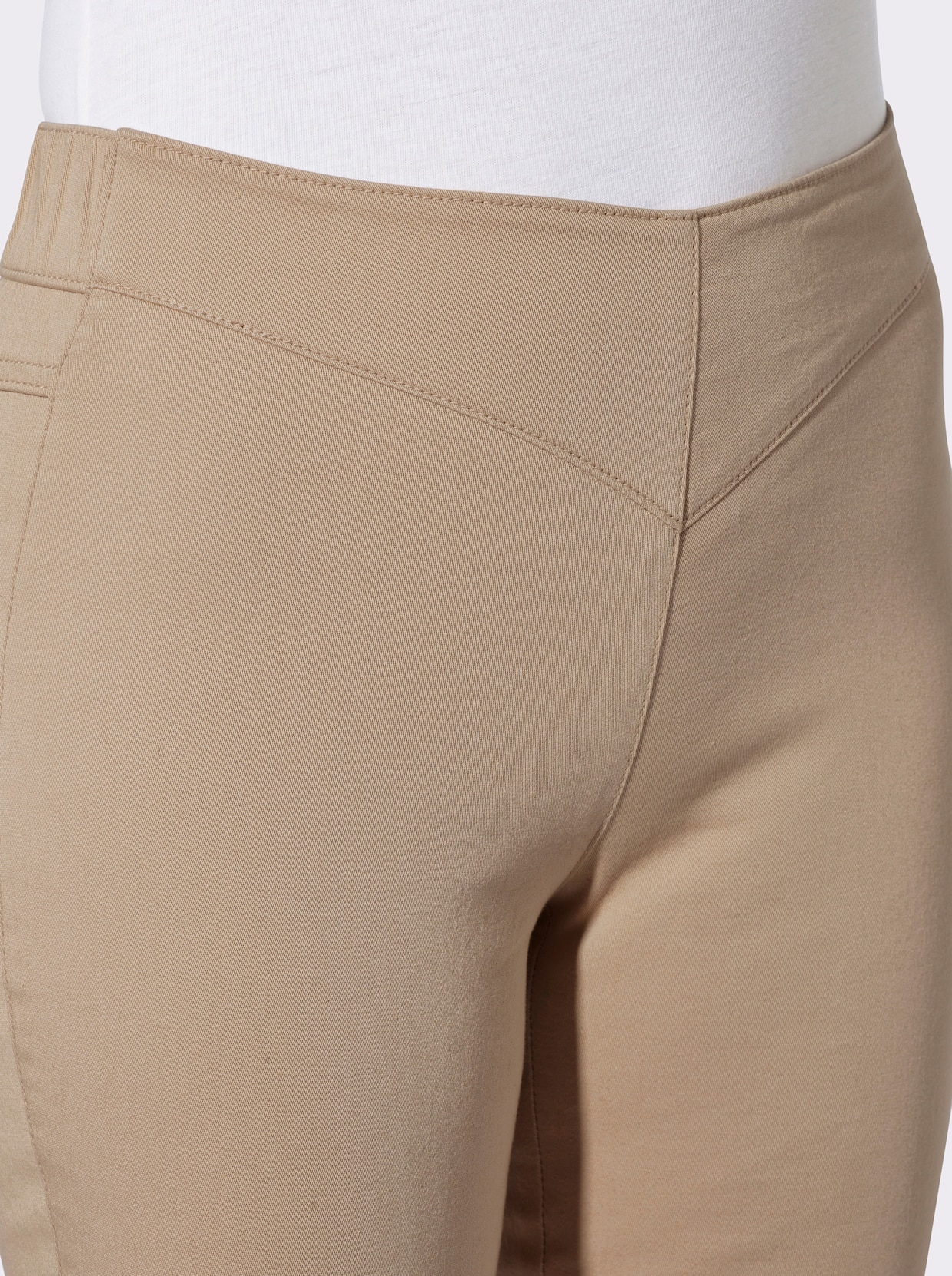 Gerade Jeans - beige