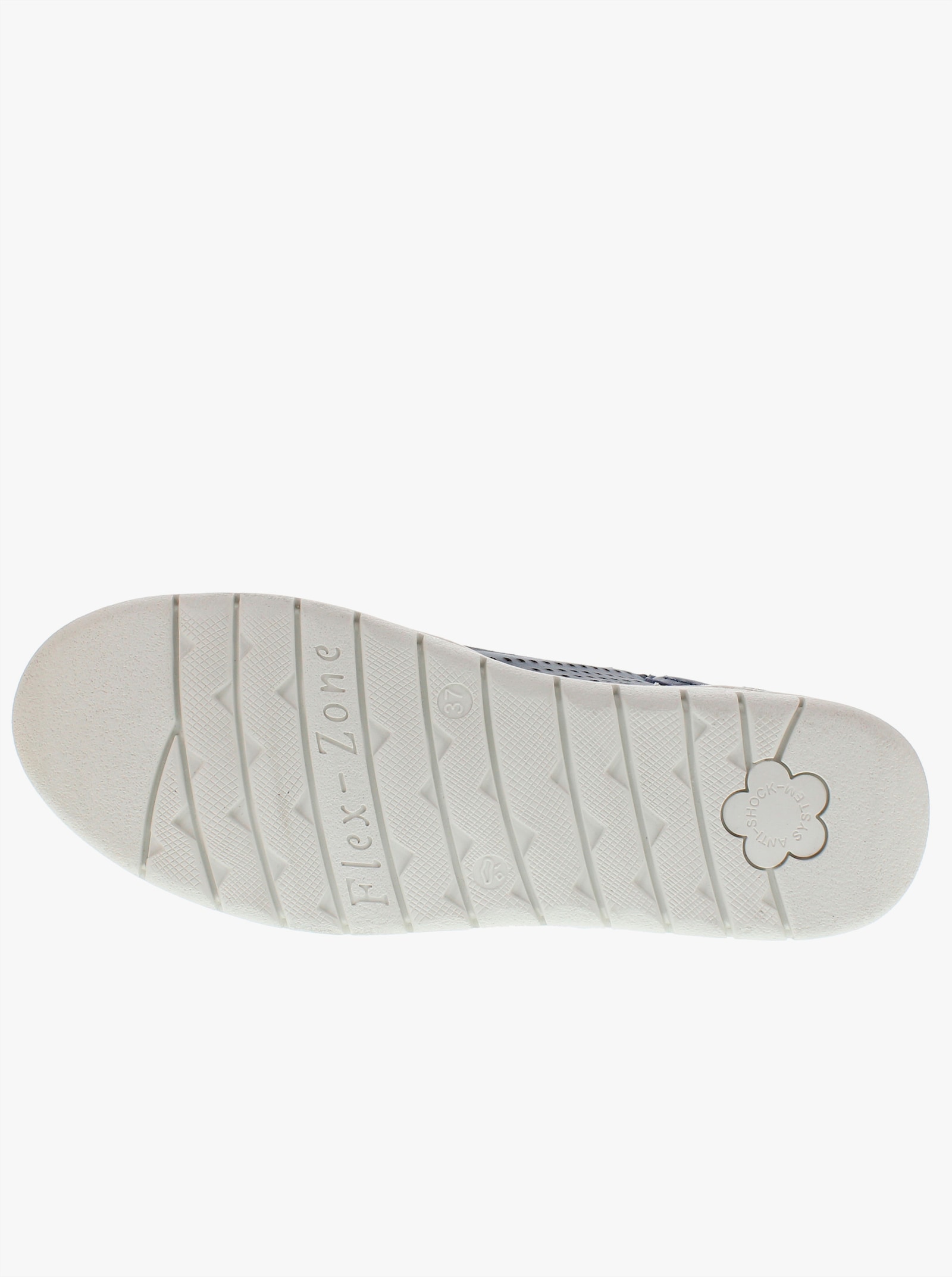 Reflexan Stiefelette mit Glanz-Effekt - taubenblau-meliert