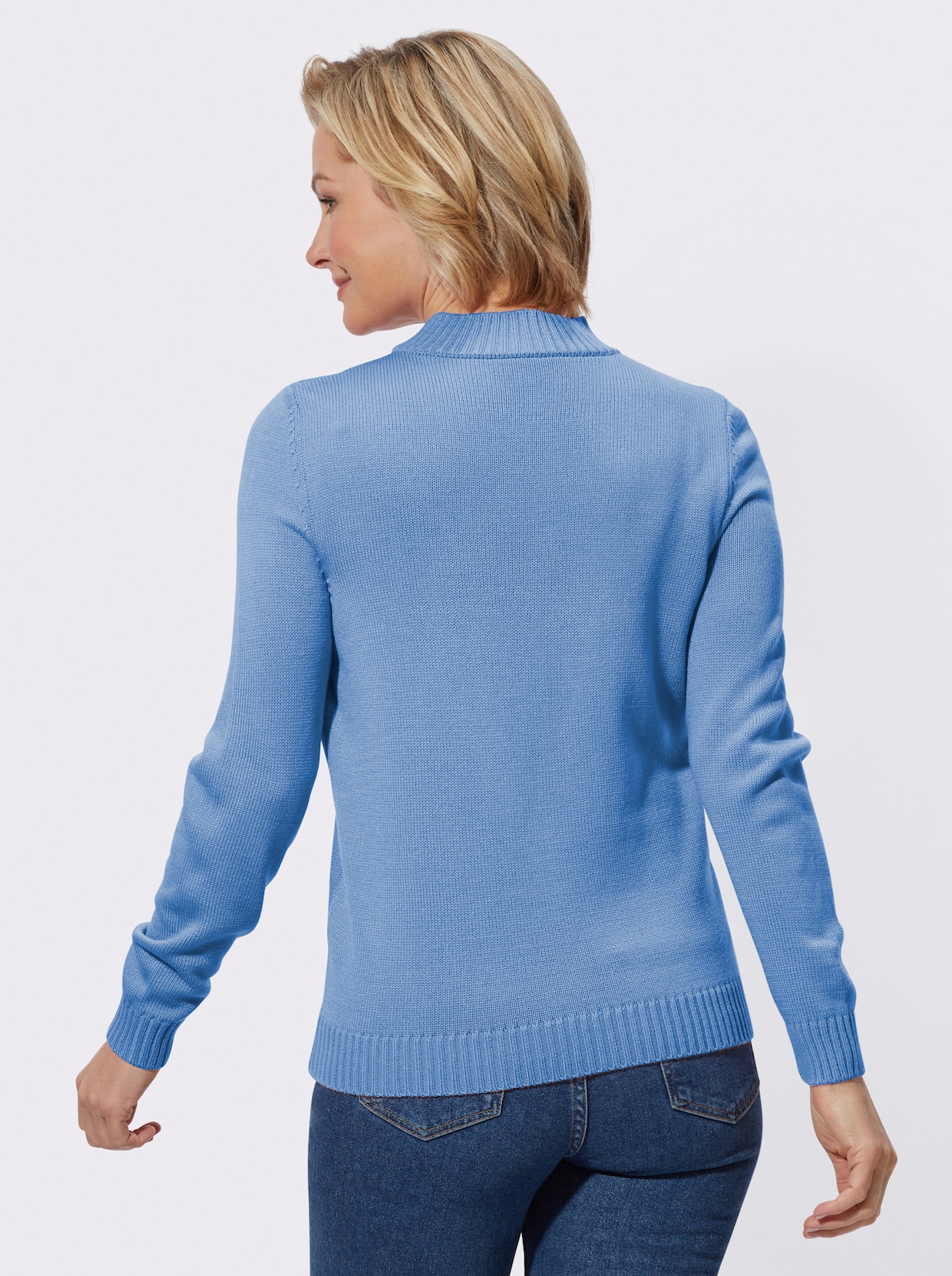 Pullover - himmelblau