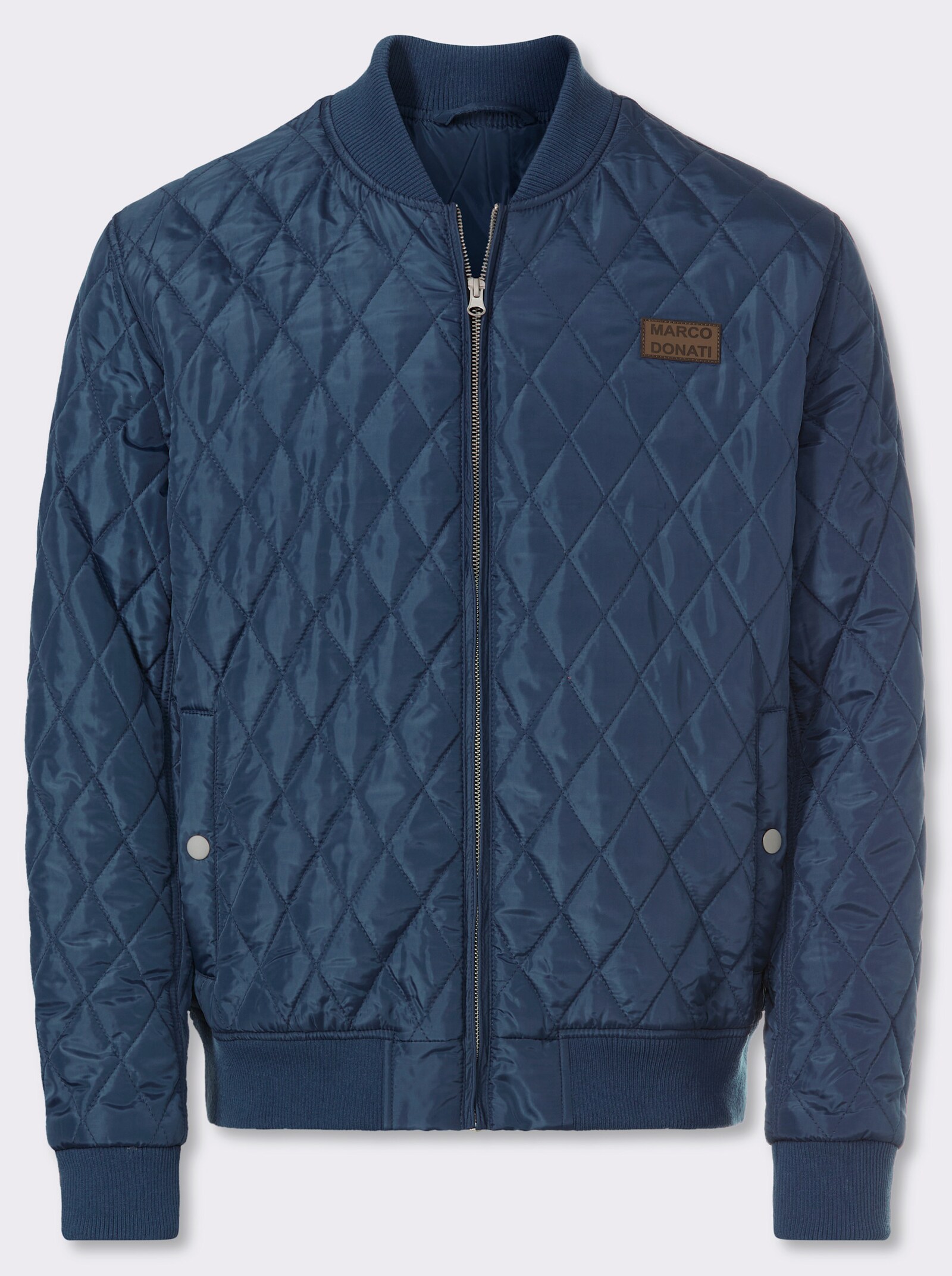 Marco Donati Steppjacke mit Rautensteppung - dunkelblau