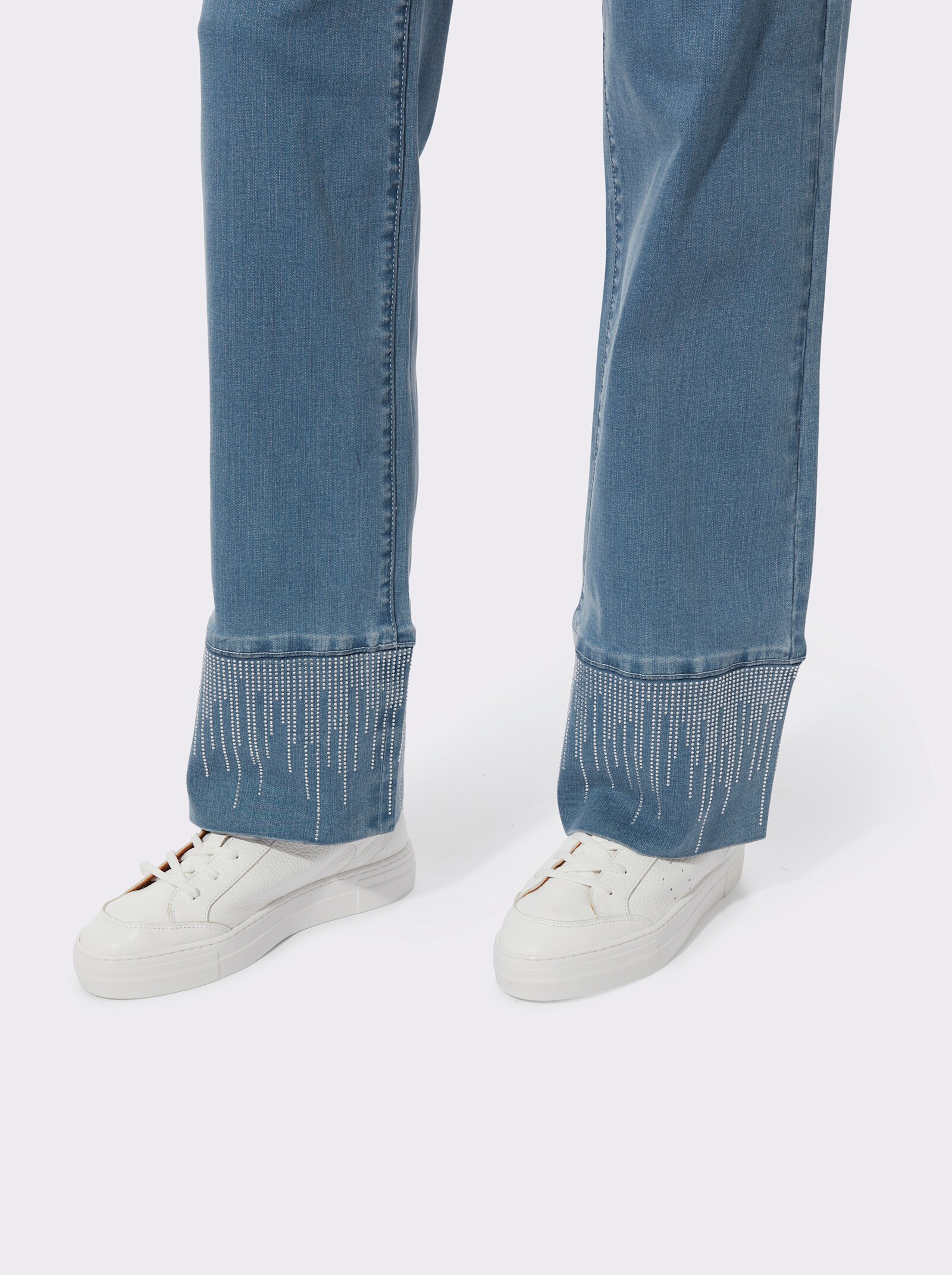5-Pocket-Jeans - blue-bleached