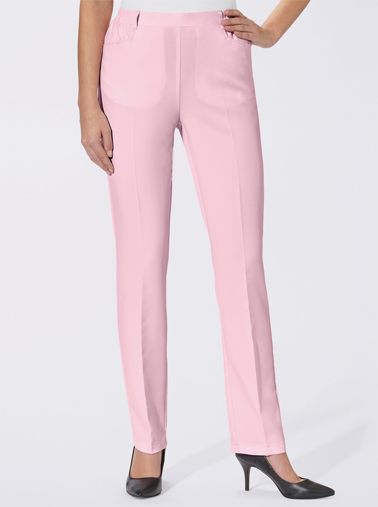 Kalhoty s puky - růžová