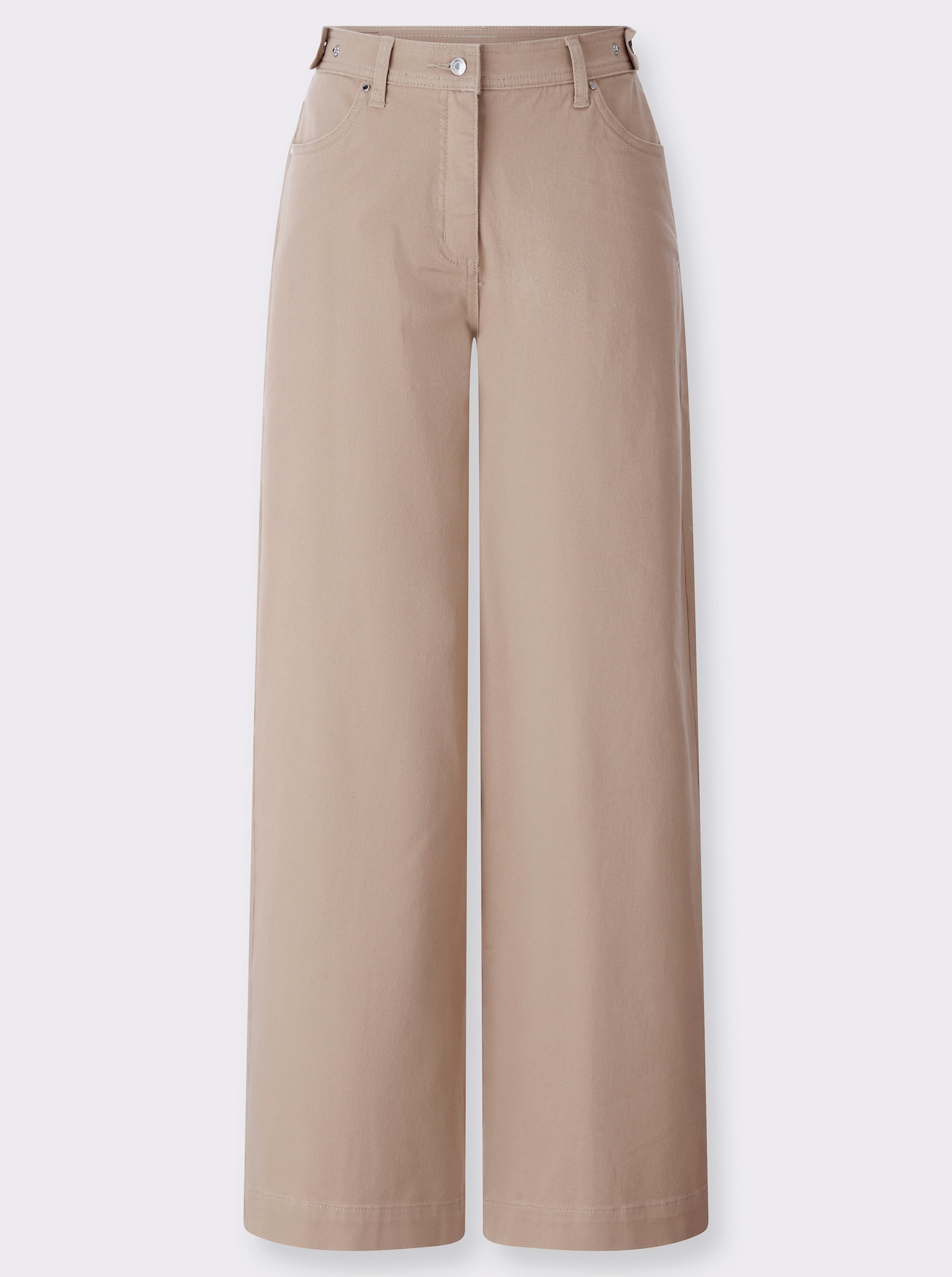Hose in Baumwoll-Qualität - beige