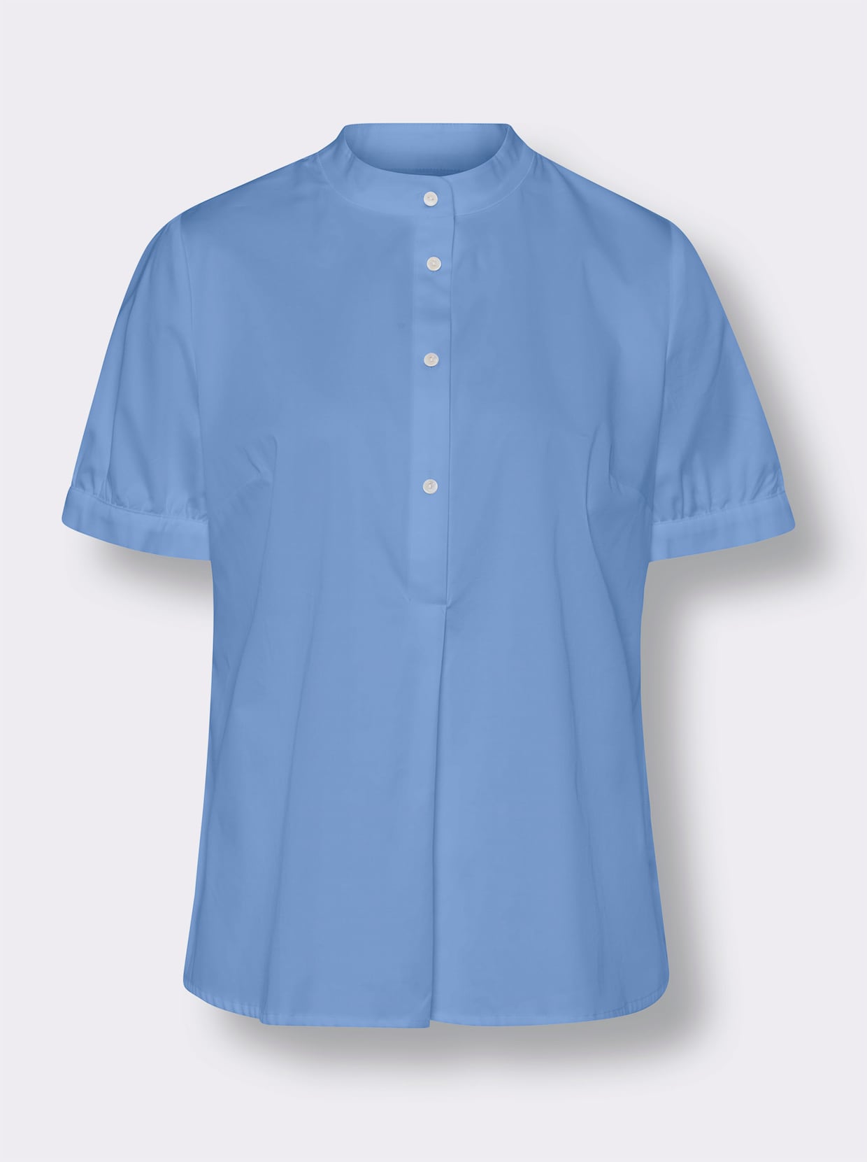 heine Stretchbluse - himmelblau