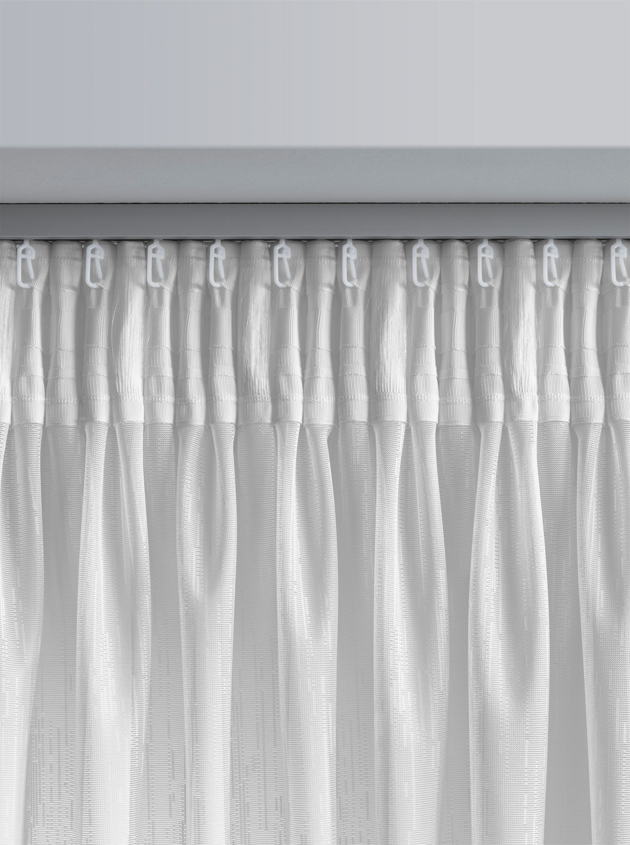heine home Decoratieve vitrage - Zilverkleur