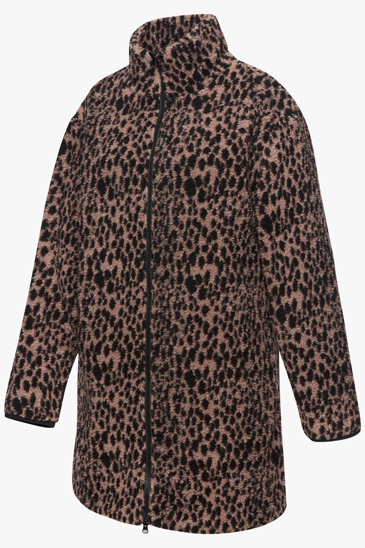 LASCANA Fleecejacke - leo-braun