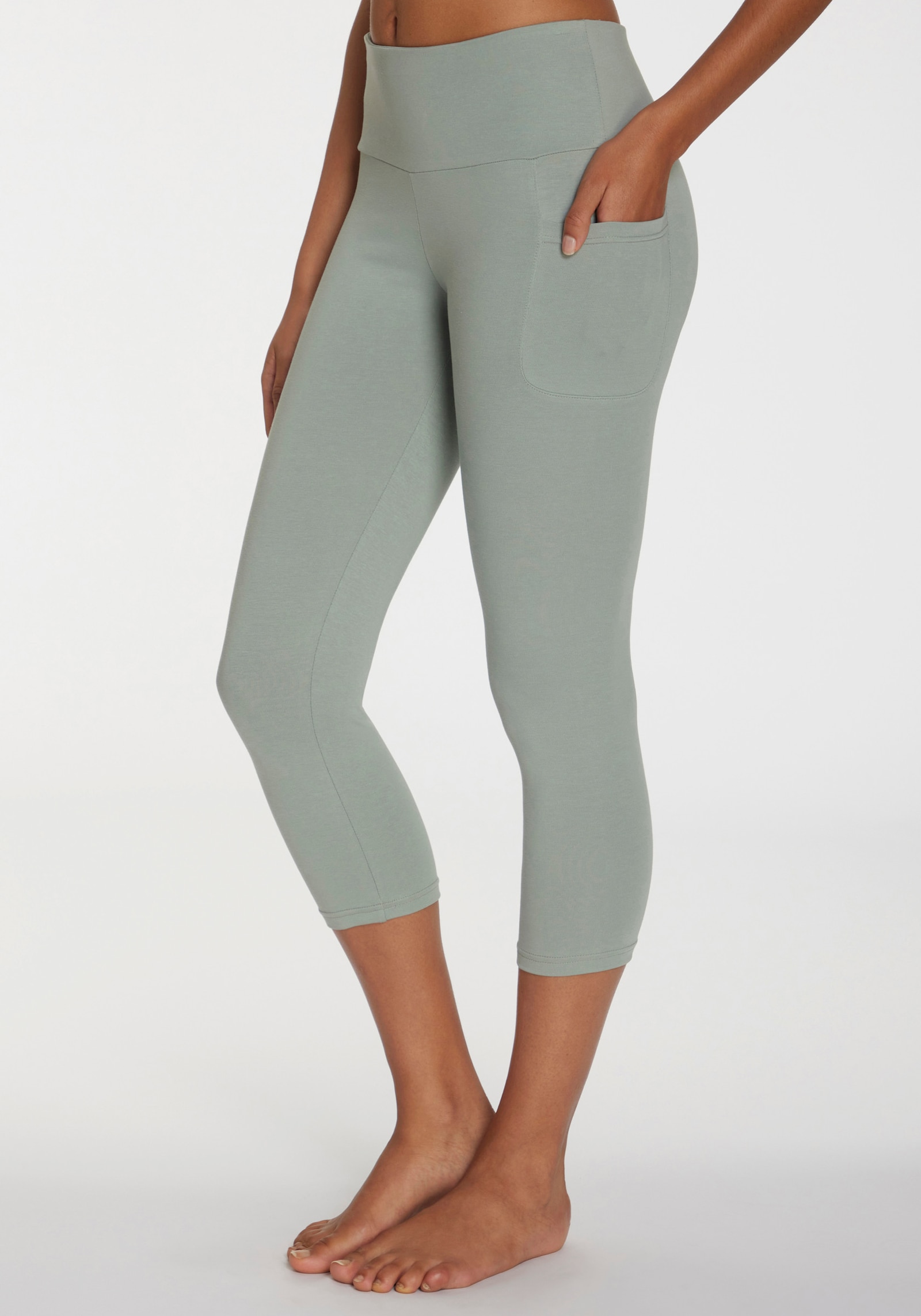 LASCANA ACTIVE 3/4-Leggings - mint