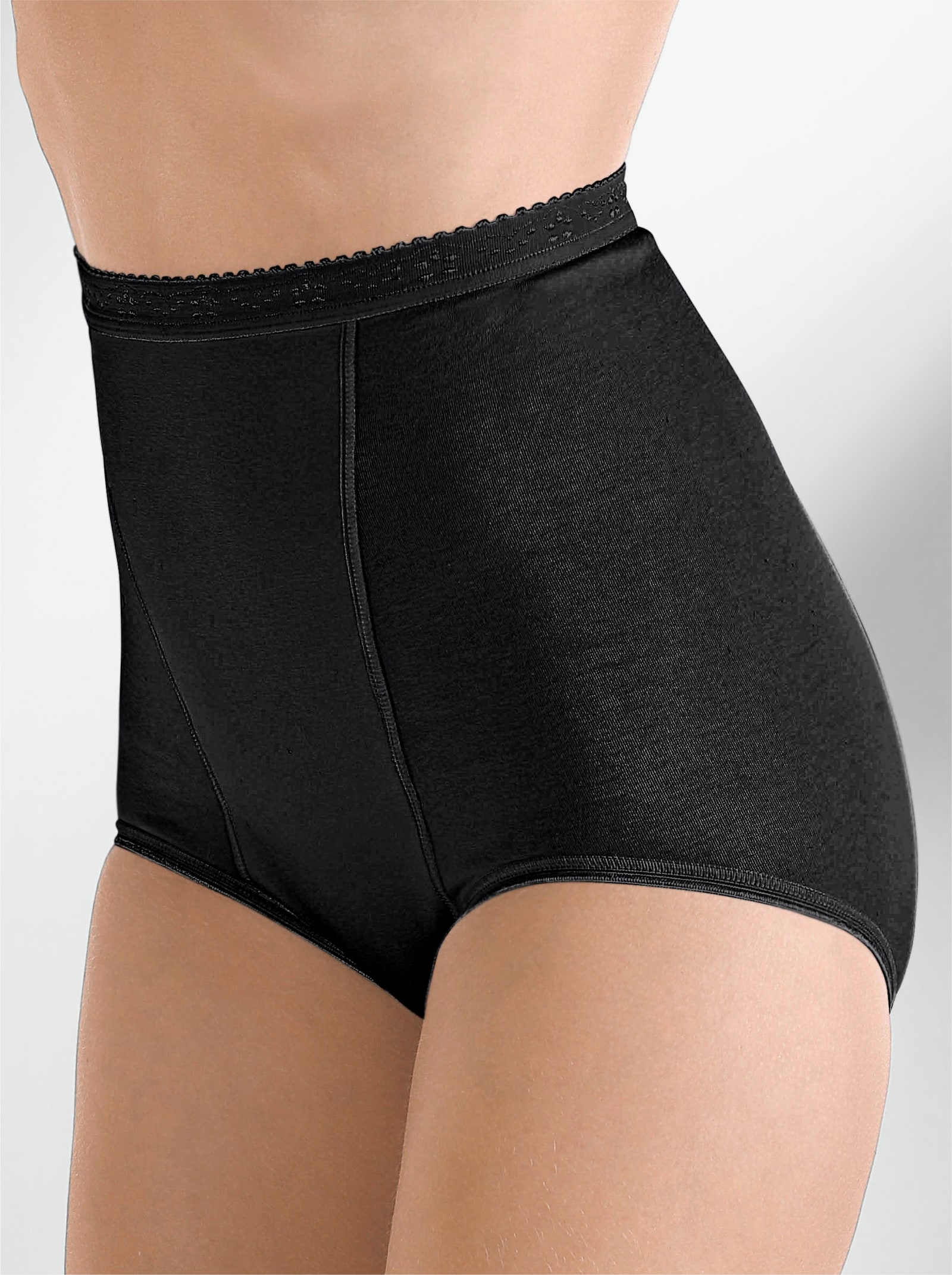 wäschepur Formslip in Single-Jersey-Qualität - schwarz