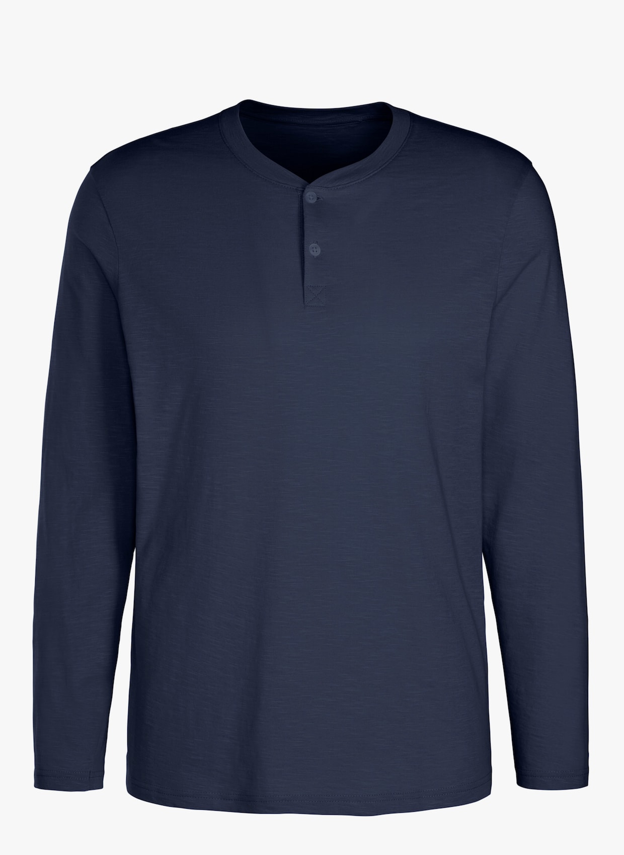 H.I.S Henleyshirt - navy