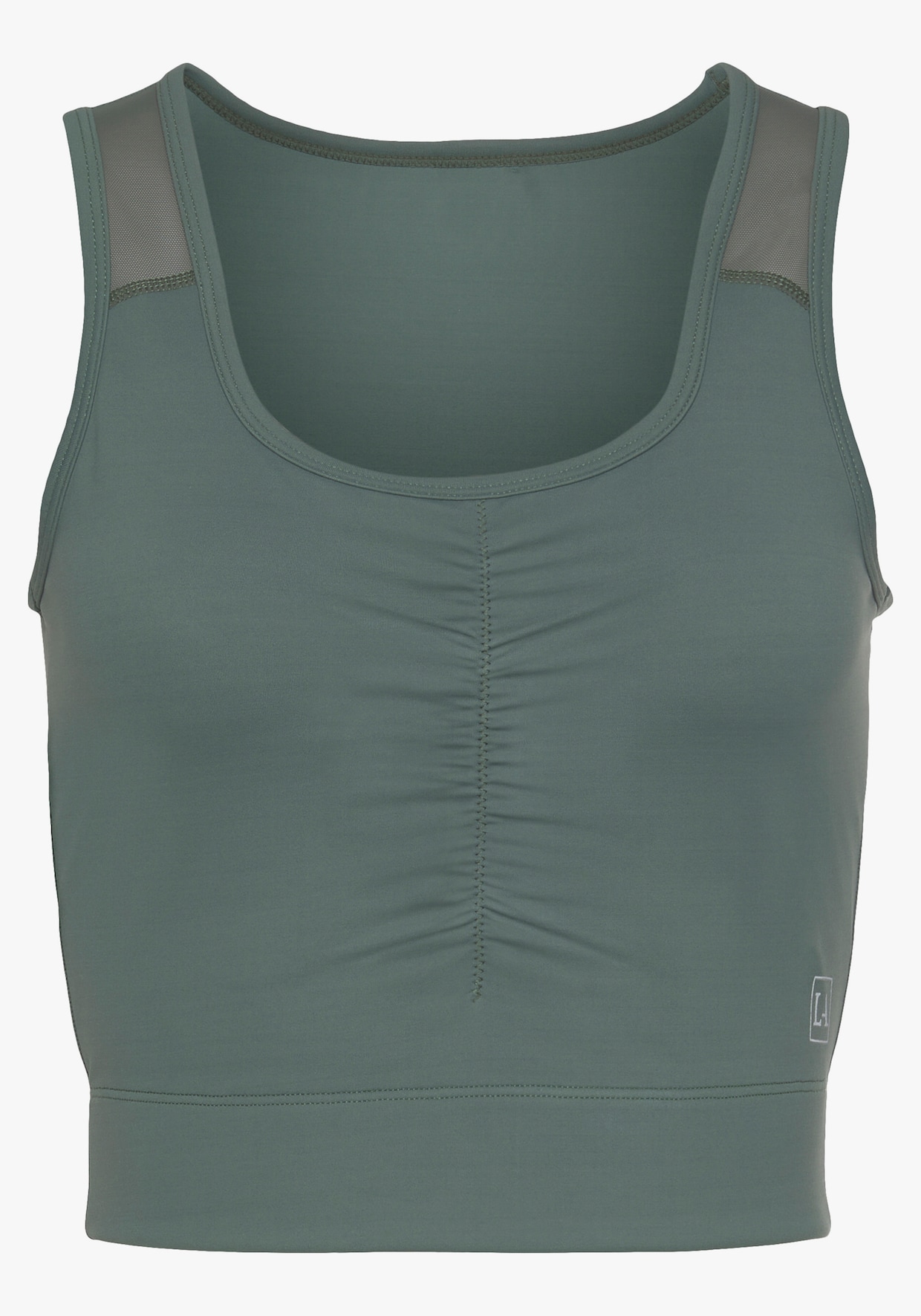 LASCANA ACTIVE Crop-Top - khaki