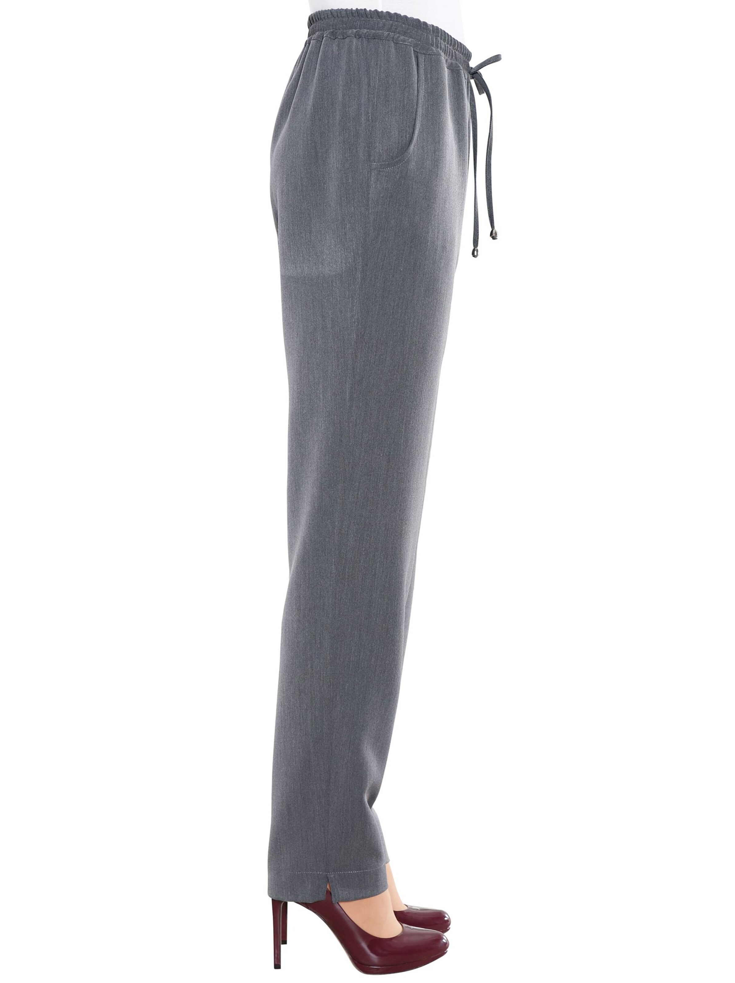 Hose - anthrazit-meliert