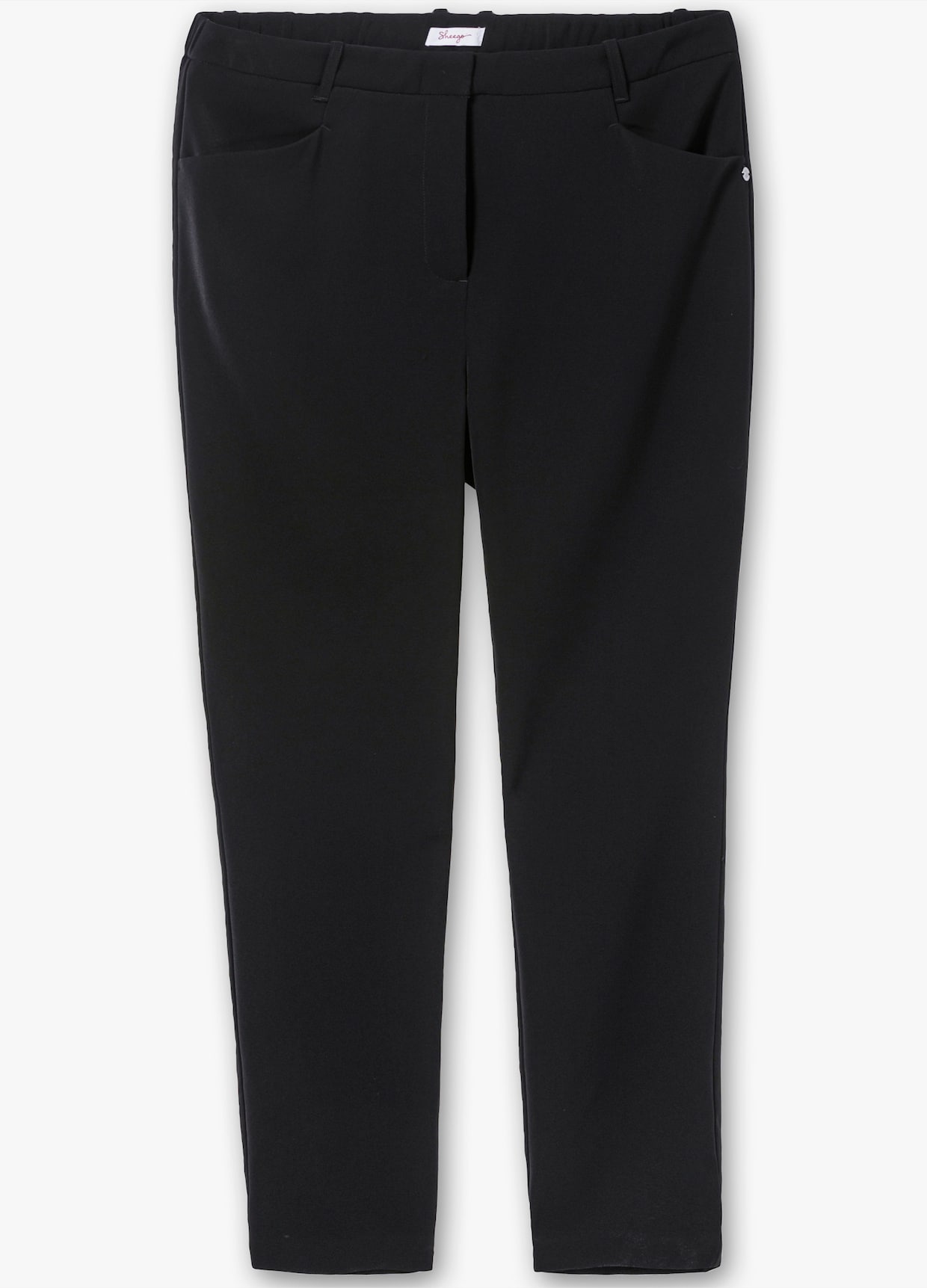 sheego Hose lang - schwarz