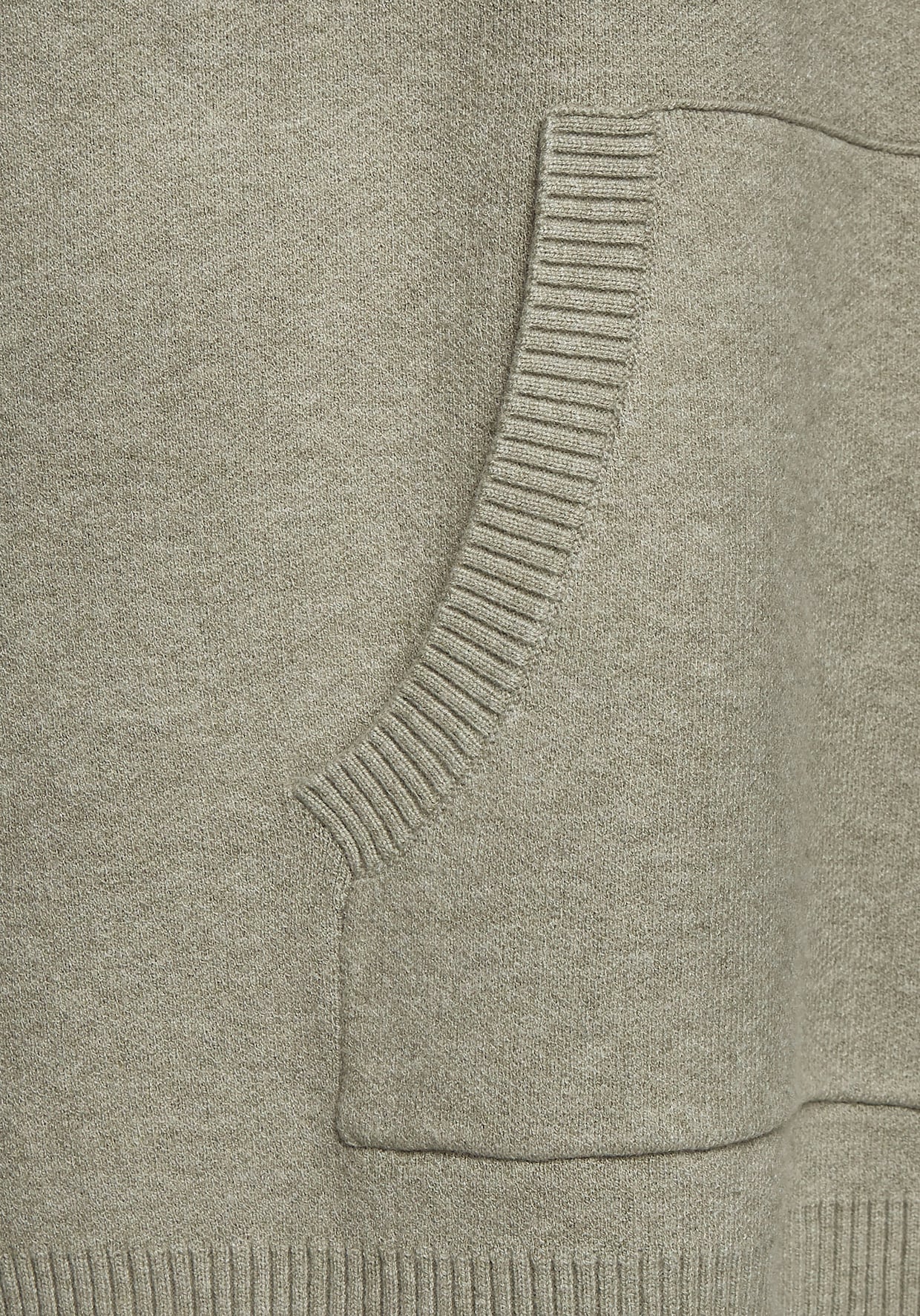 Elbsand Hoodie - oliv meliert