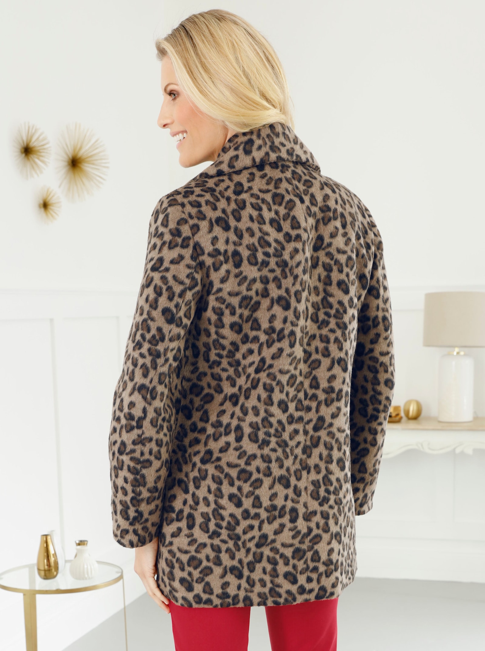 Bengalinhose mit Zierreißverschlüssen - rot