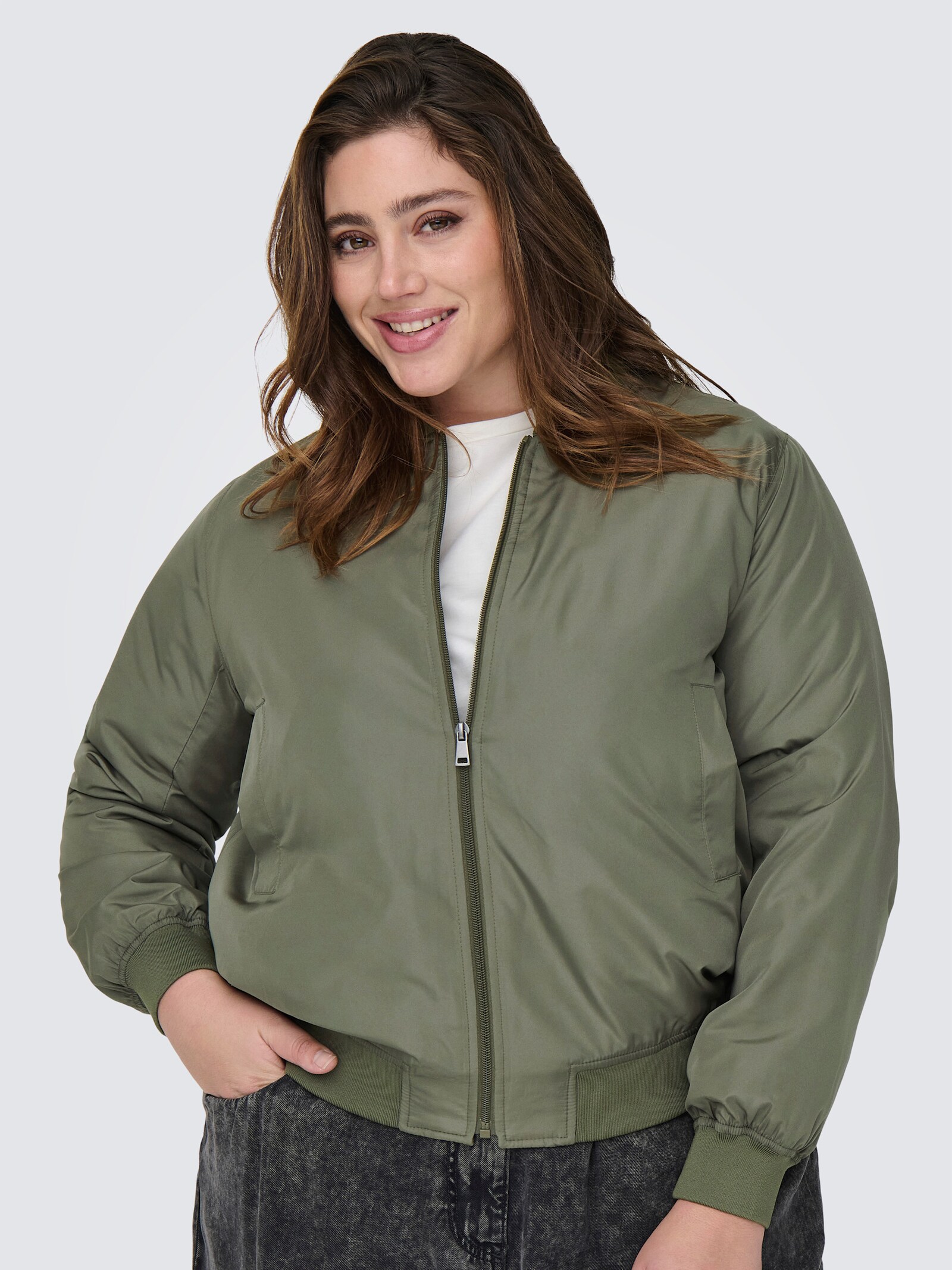 ONLY CARMAKOMA Bomberjacke - kalamata
