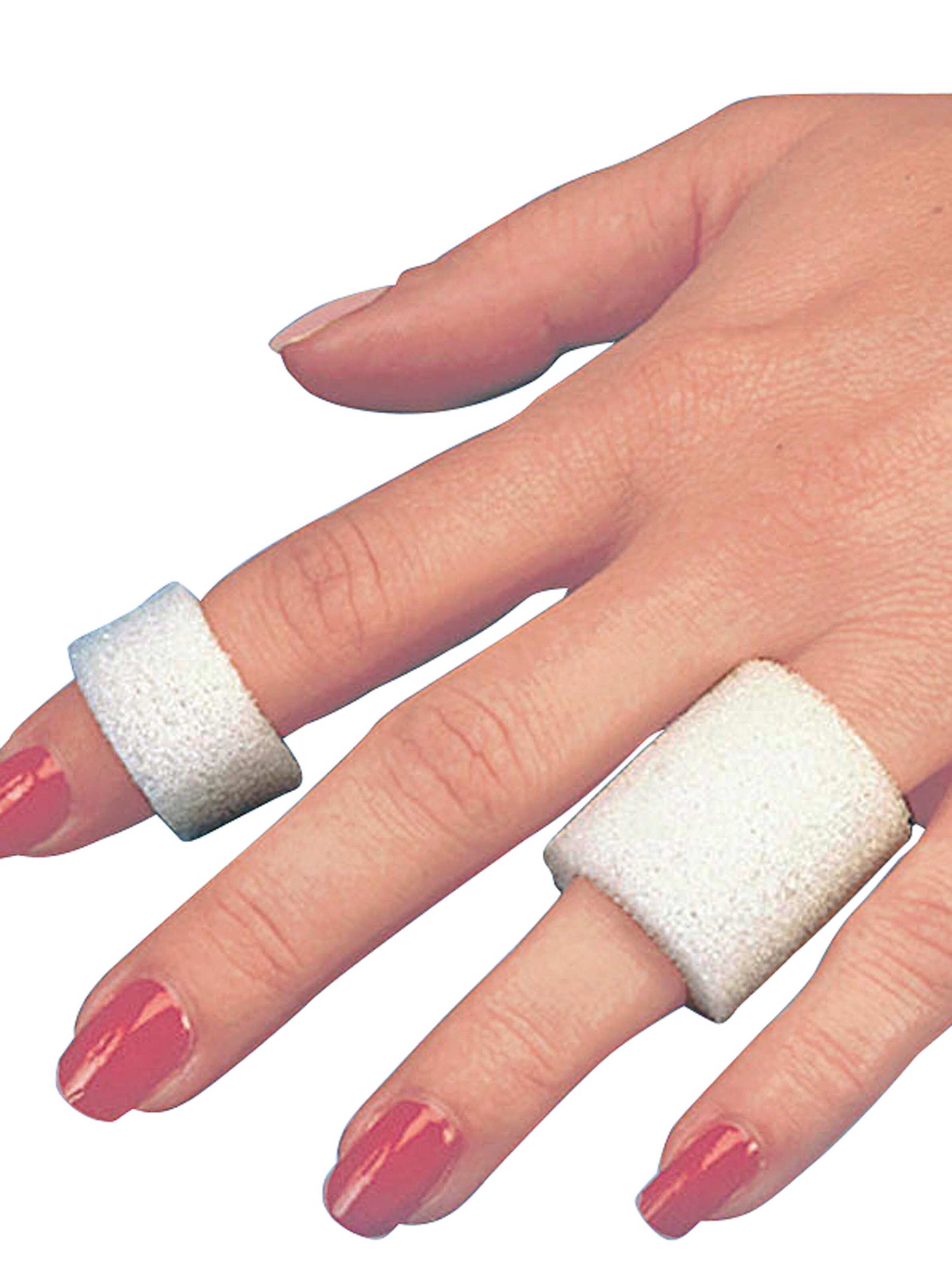 Finger- und Zehenschutz - weiß