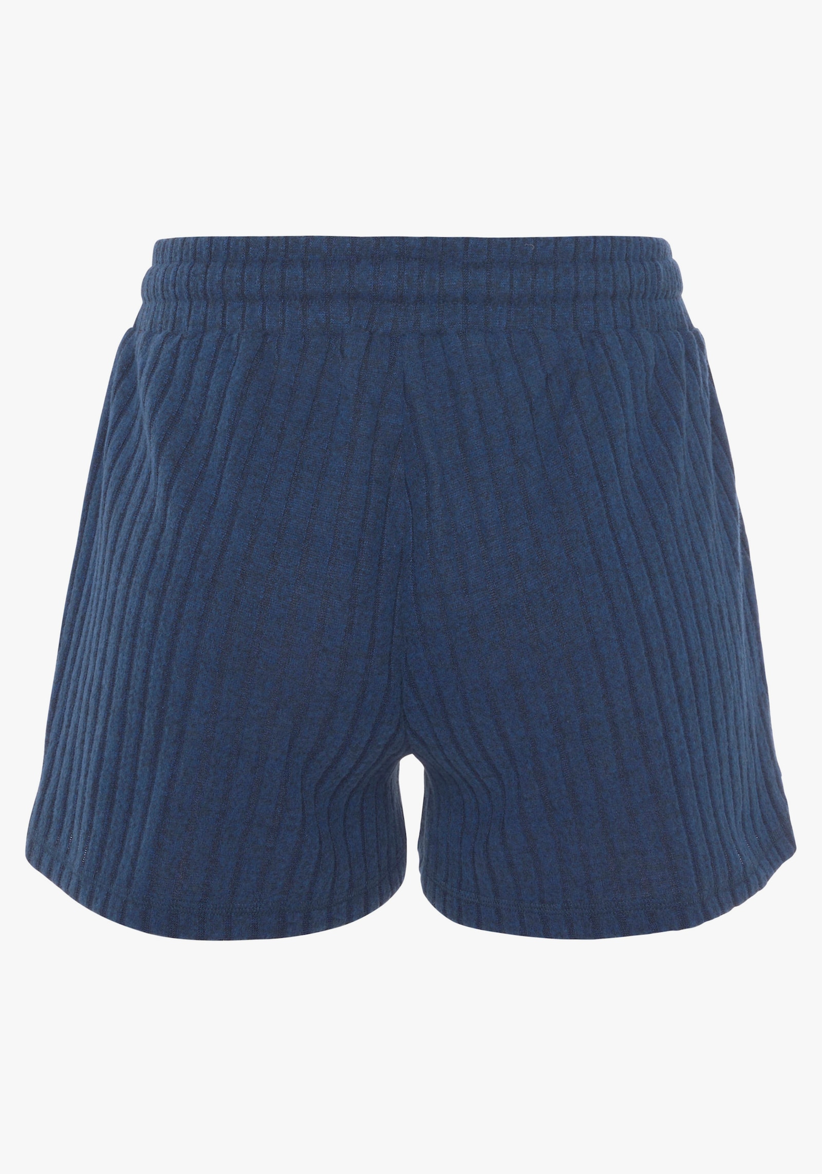 LASCANA Shorts - blau-meliert