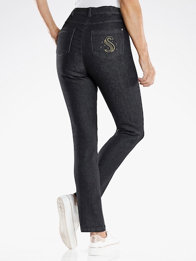 Jeans - black denim