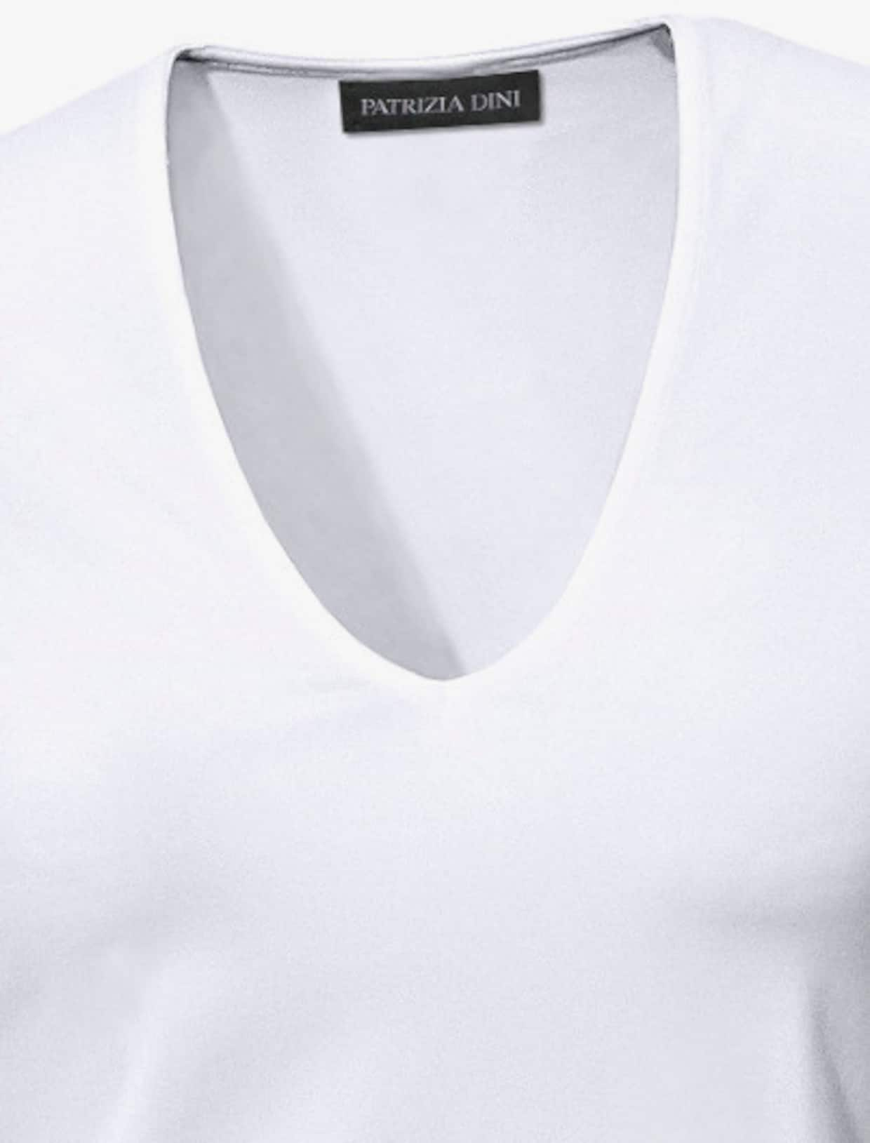 heine T-shirt en V - blanc