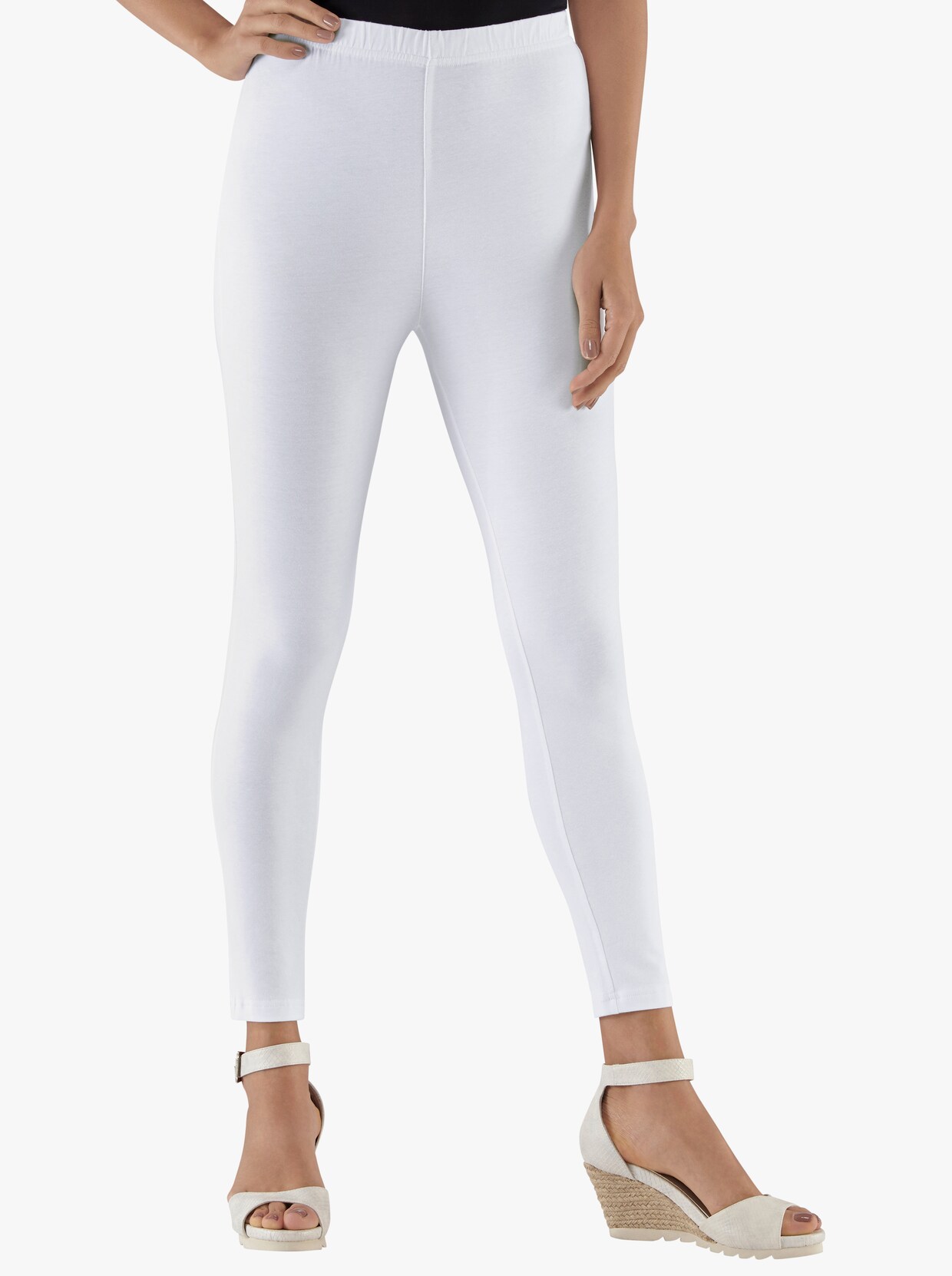 Leggings - weiss