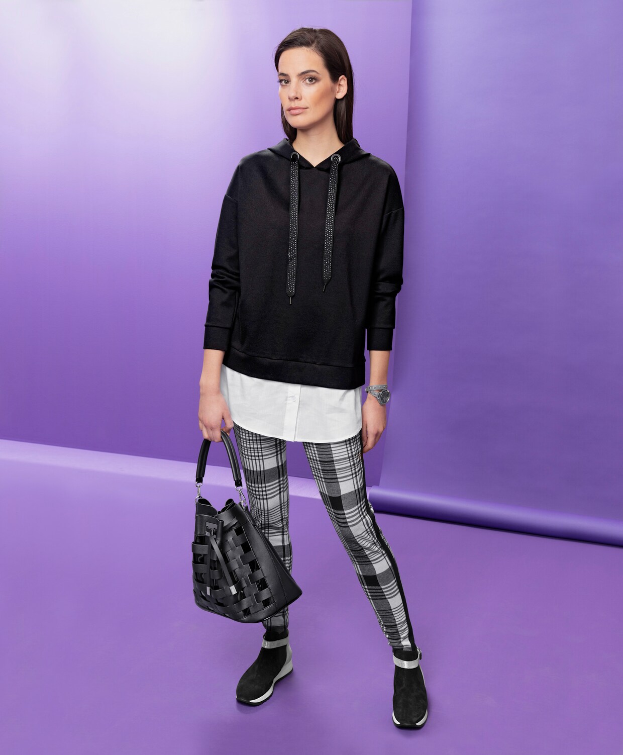 heine Sweatshirt - zwart