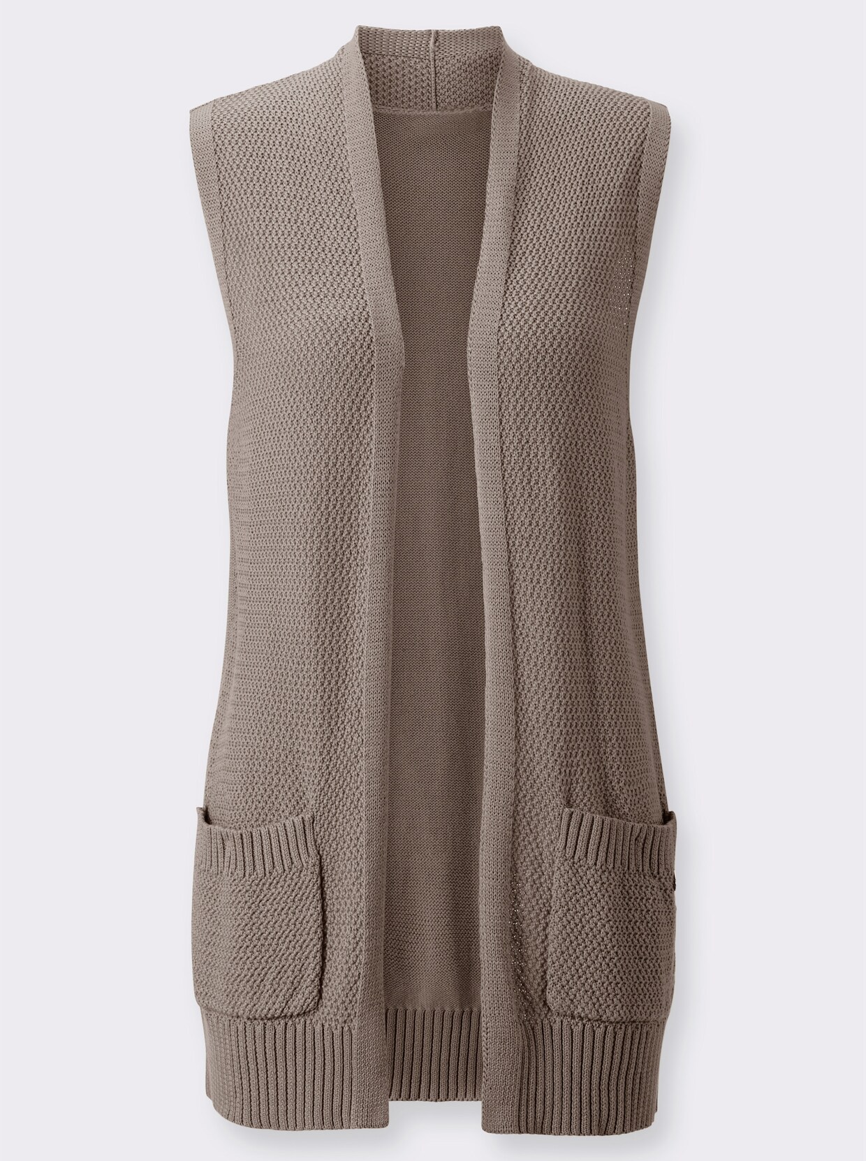 Vest - taupe