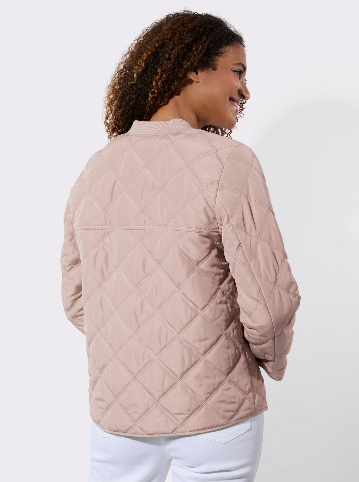 Steppjacke - puder