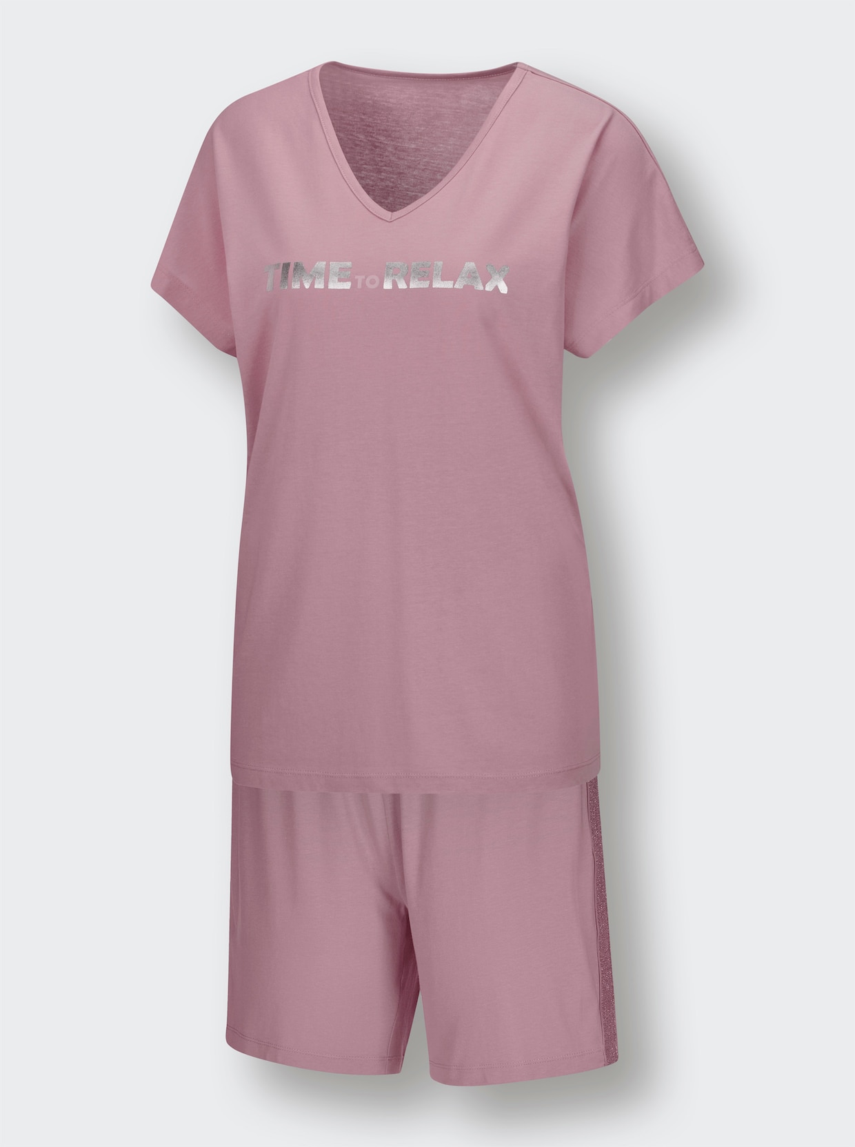 wäschepur Shorty's - mauve + bleu
