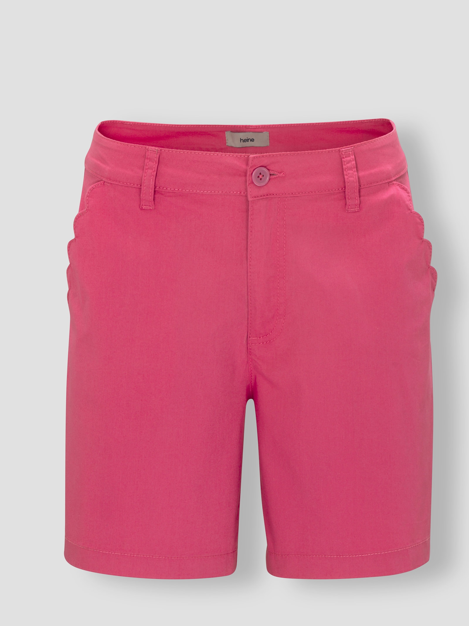 heine Shorts mit Gürtel - fuchsia