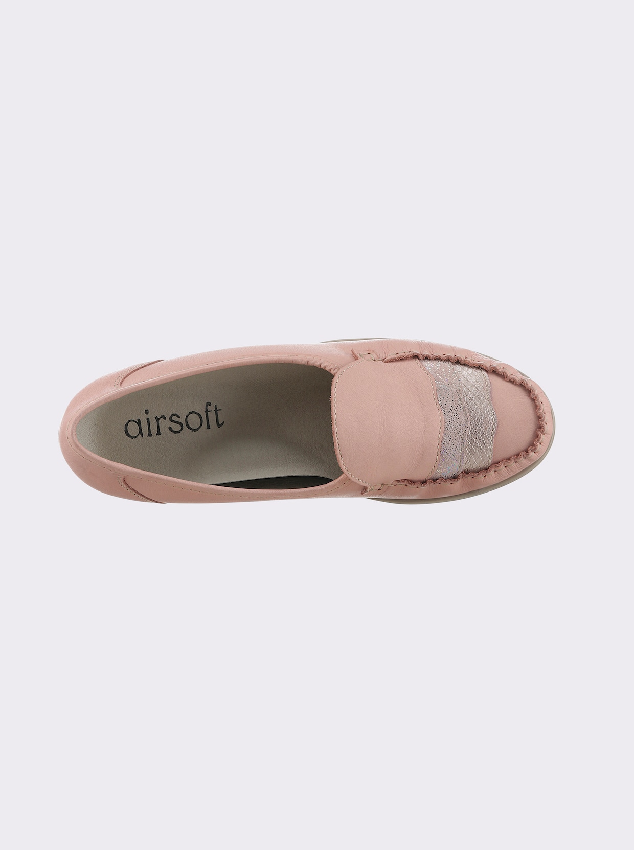 airsoft comfort+ Mocassins - rozenhout