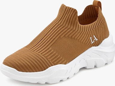 LASCANA Sneaker - camelfarben