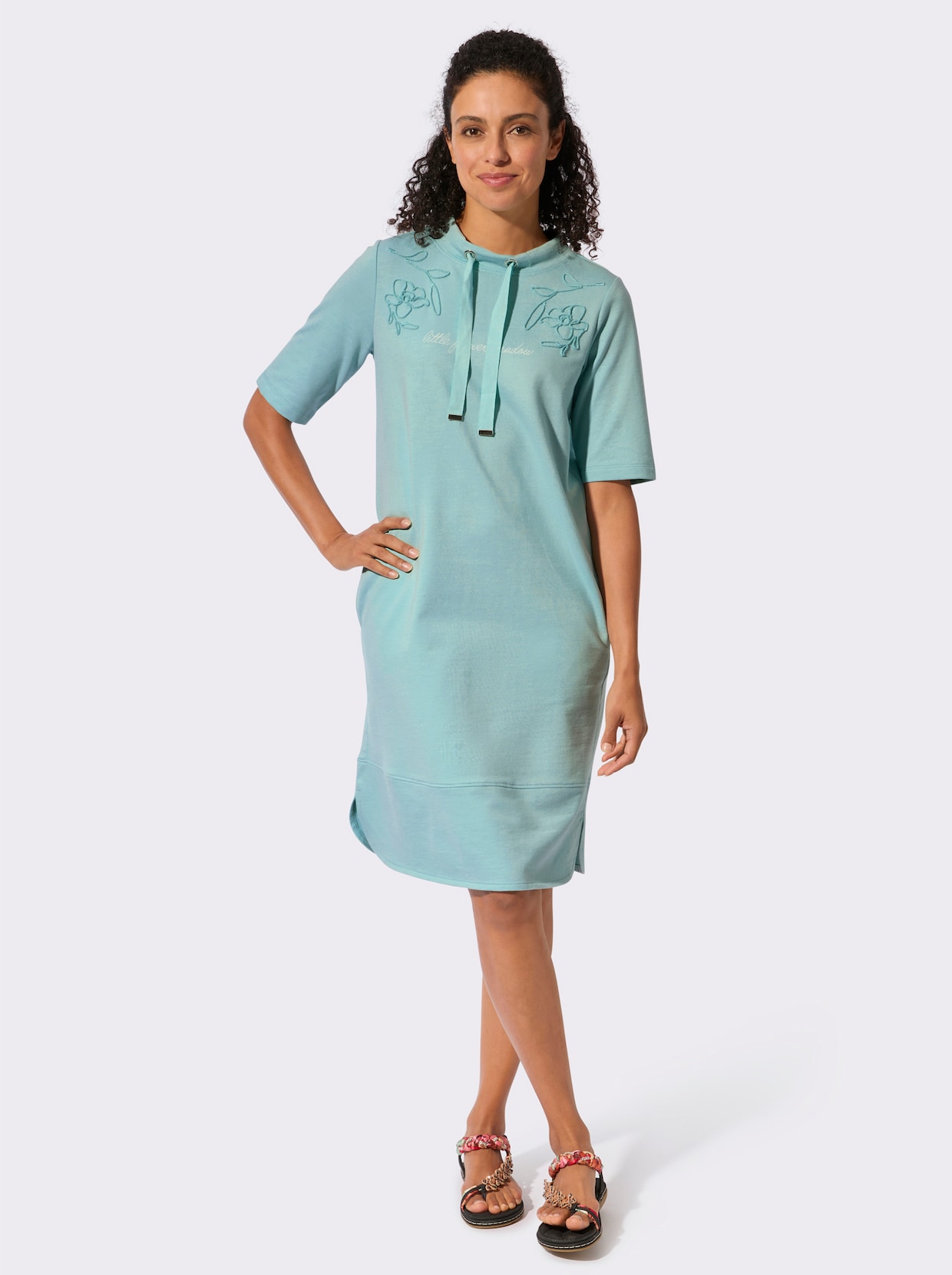 Sweatkleid - mint