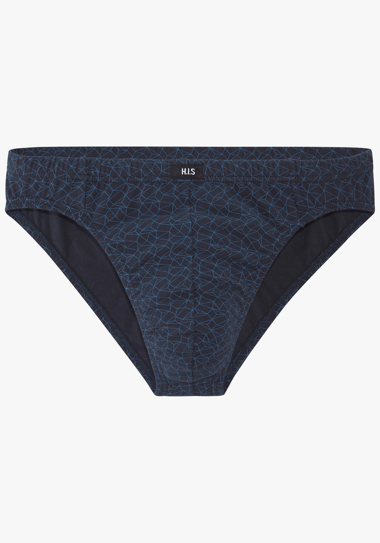 H.I.S Slip - blau/navy/hellblau/navy-blau-gestreift/navy-blau-bedruckt