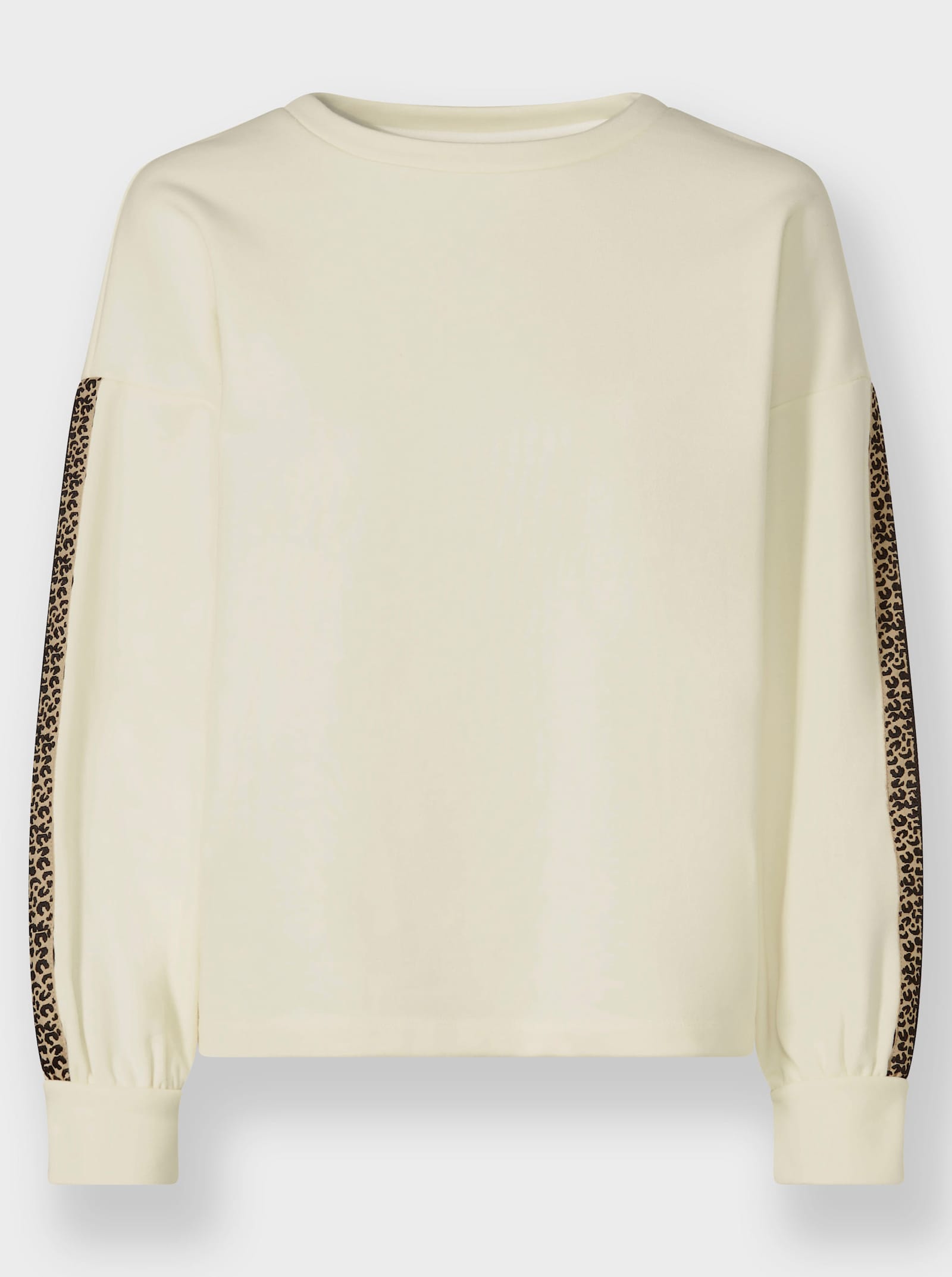 heine Sweatshirt mit Galonstreifen - champagner