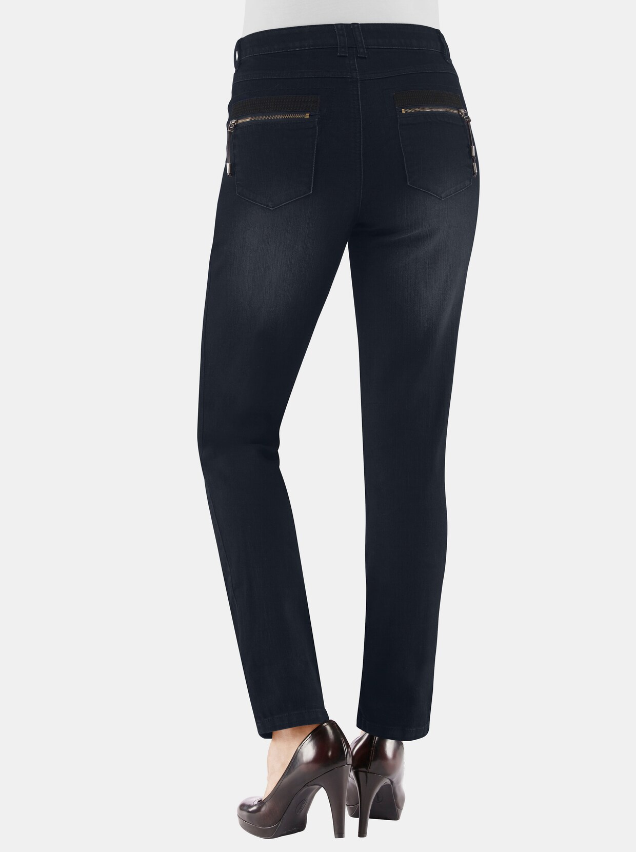Skinny jeans - dark-blue