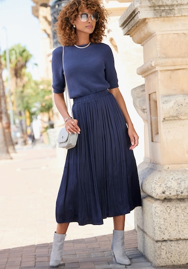 LASCANA Maxirock - blau