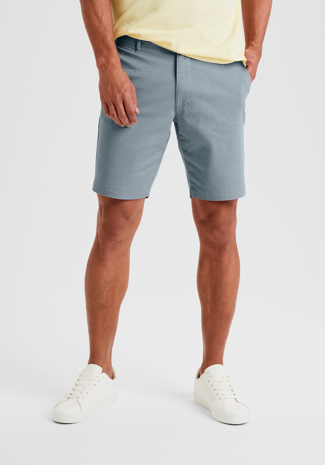 H.I.S Chinoshorts - graublau