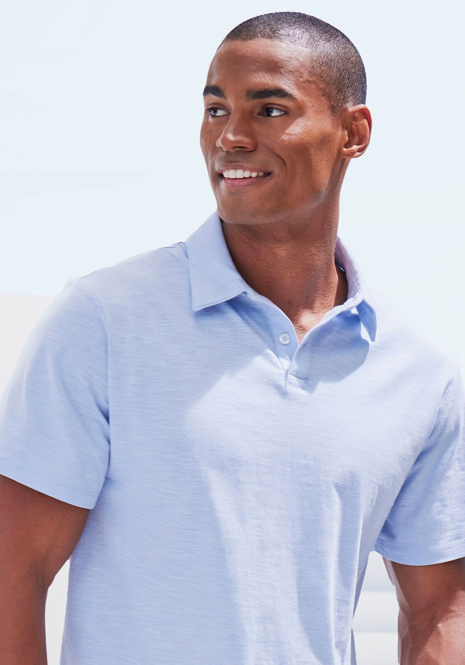 John Devin Poloshirt - hellblau