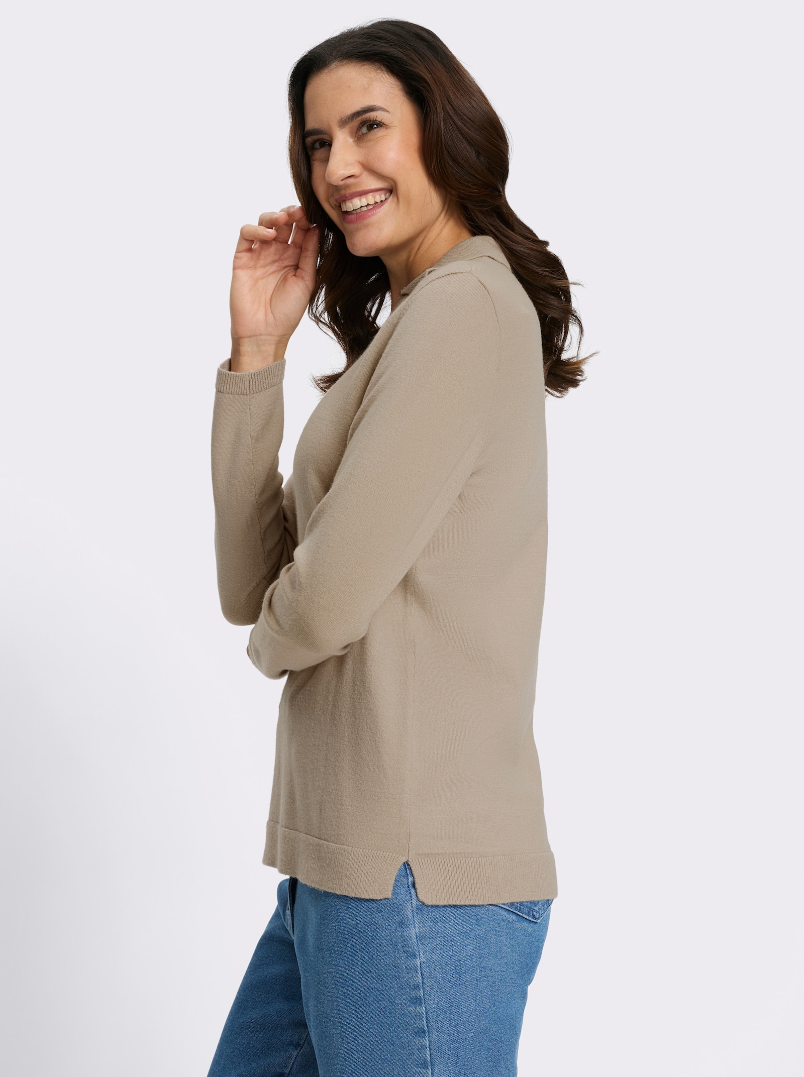 Polopullover - sesam