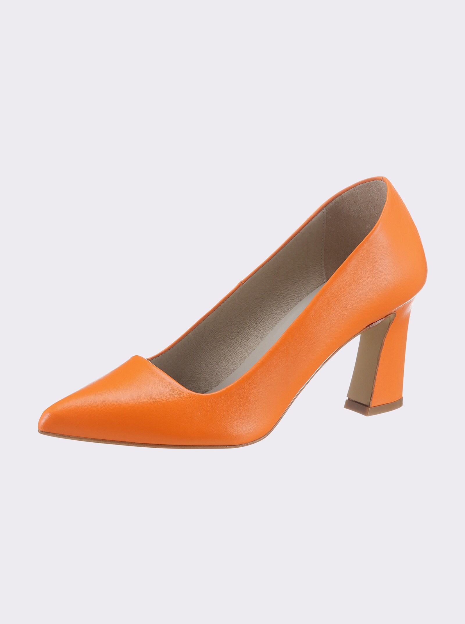 heine pumps - oranje