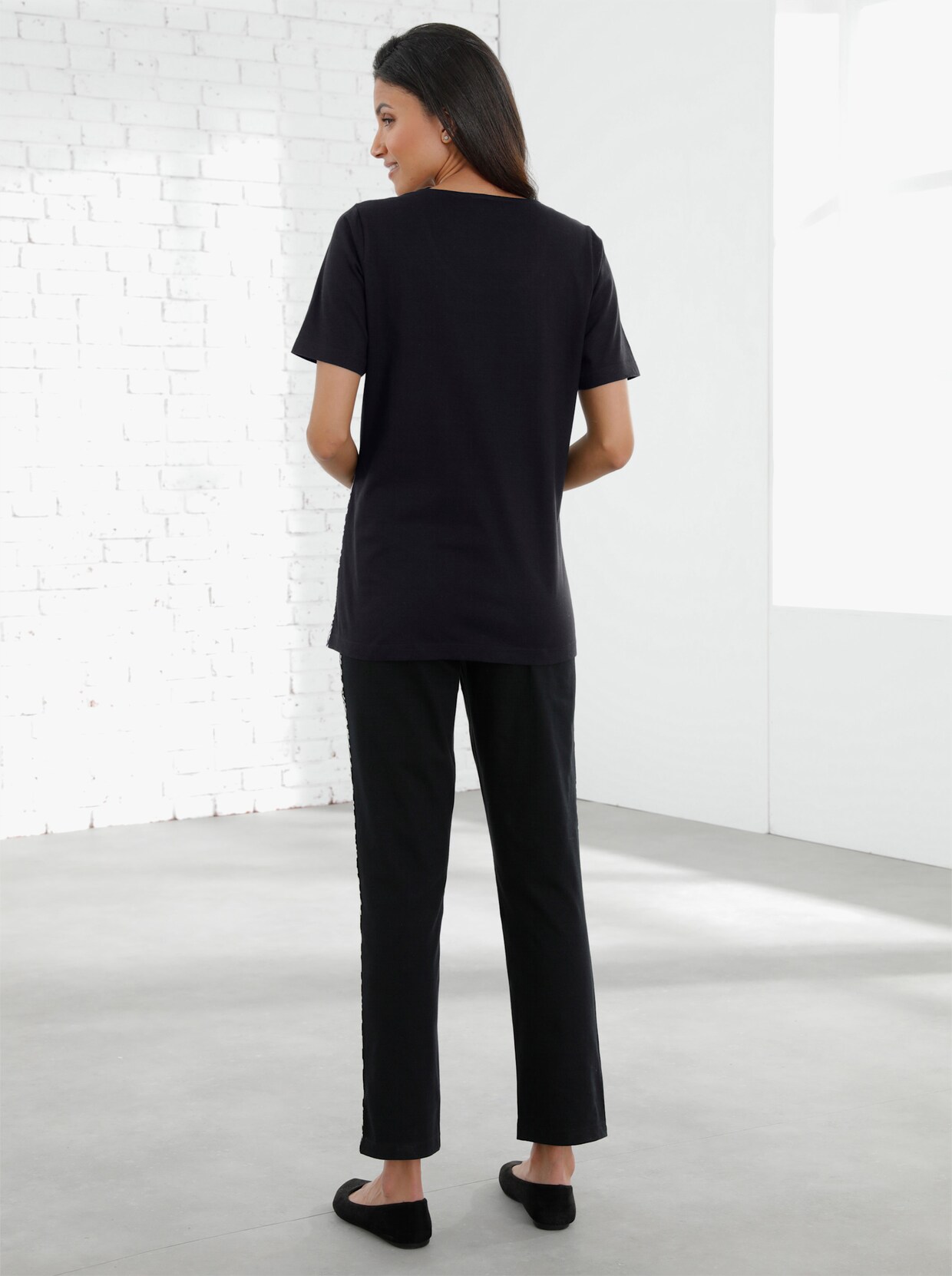 Vrijetijdsbroek - zwart